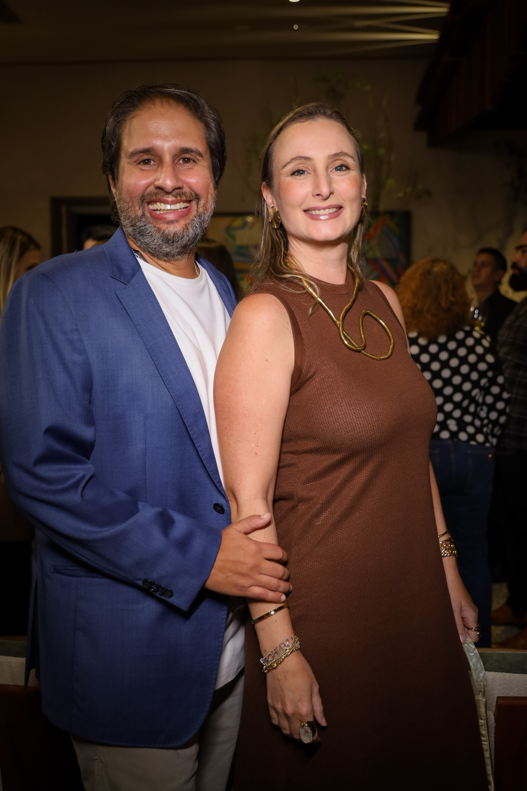 Adriano Guedes e Olivia Brandi