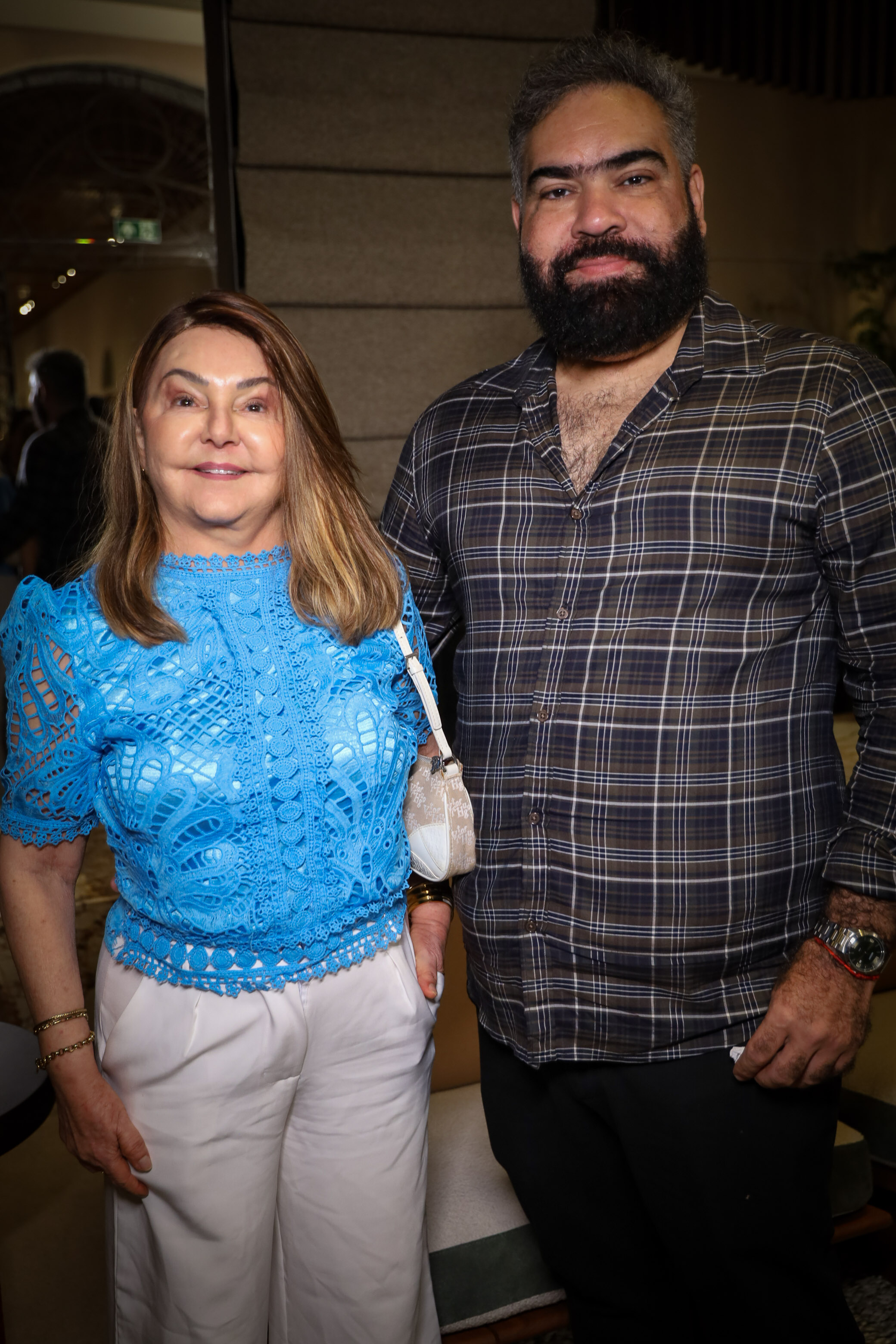 Anete Bacelar e Pedro Mahcario
