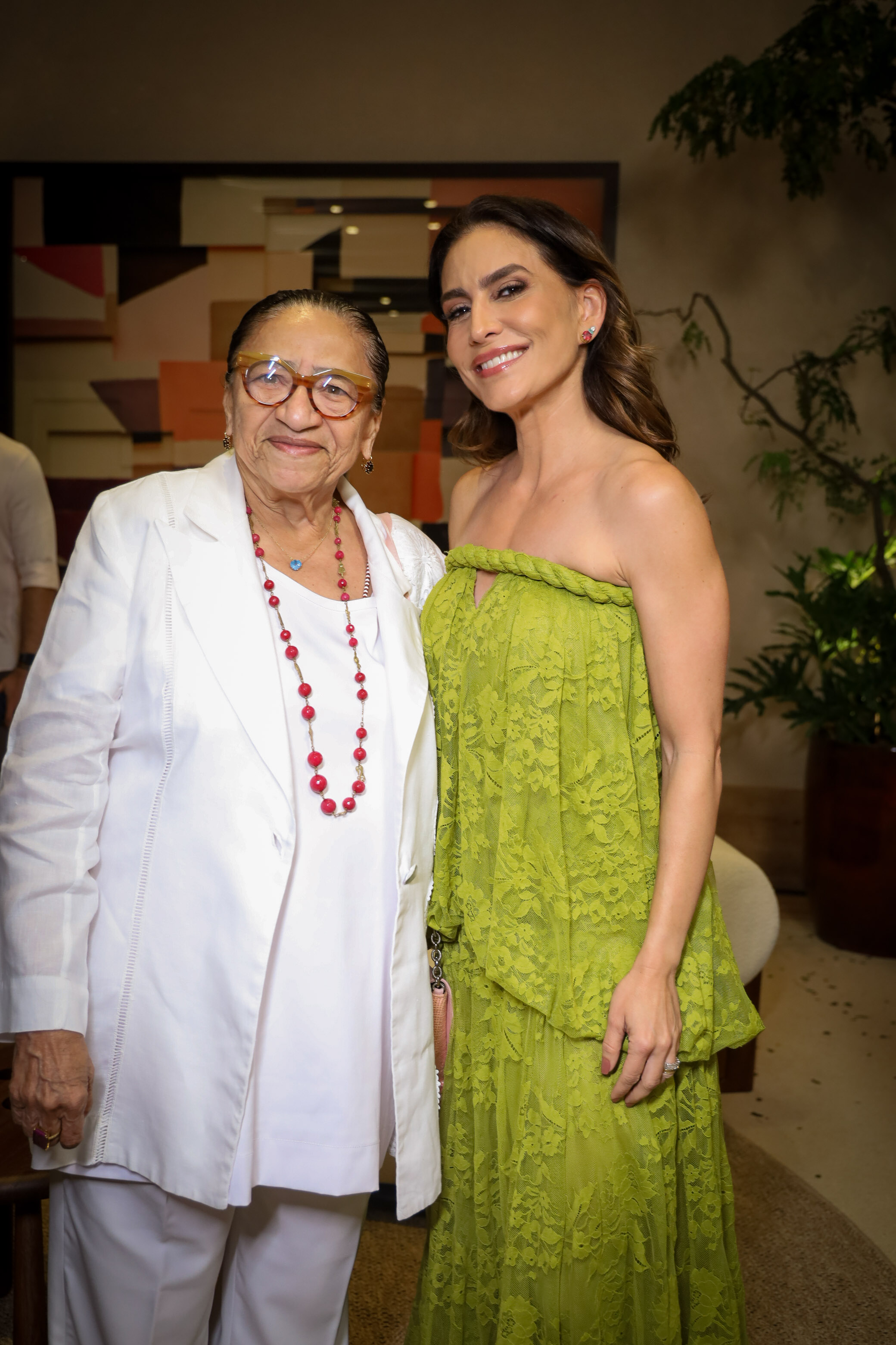 Licia Fabio e Ticiana Vilas Boas