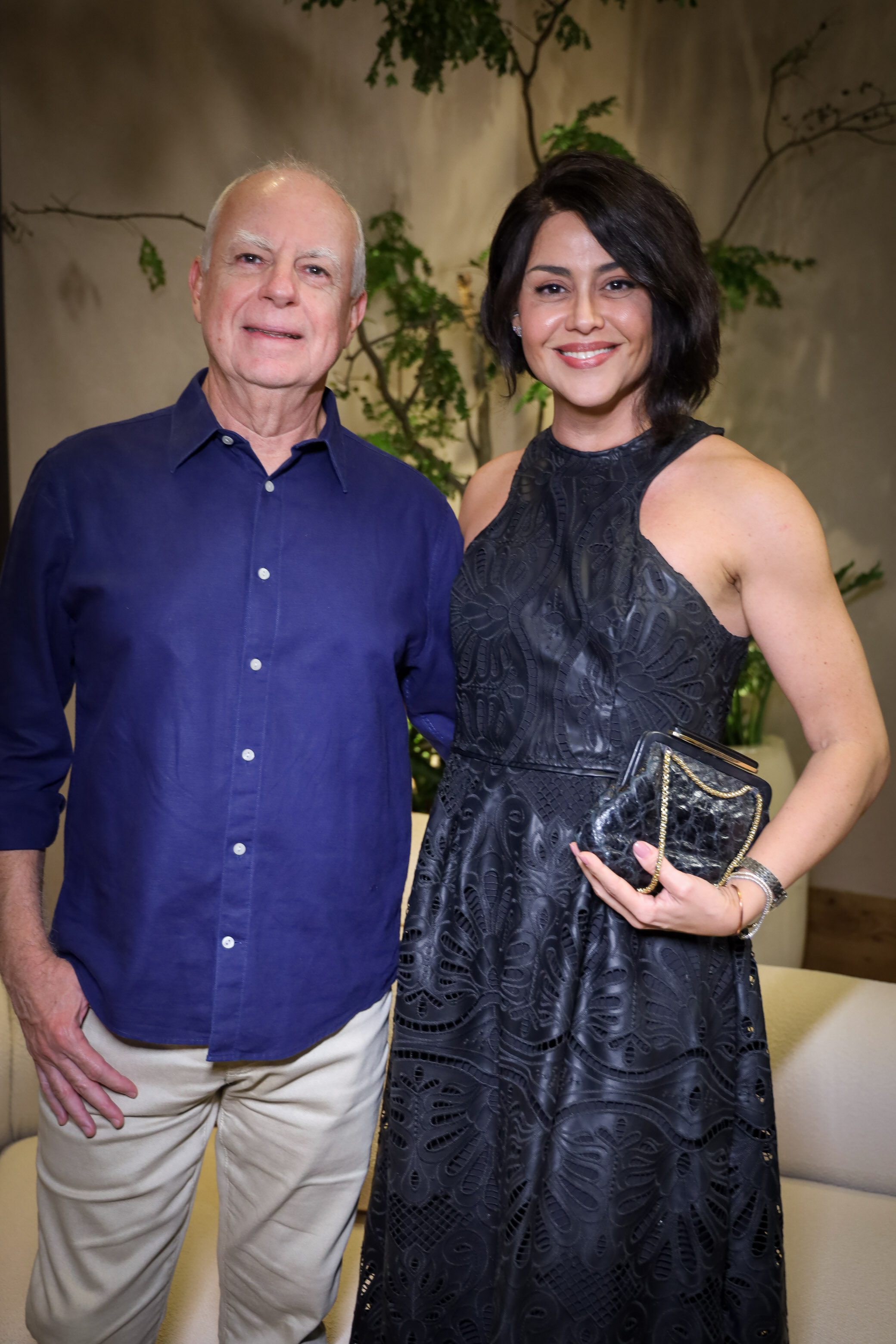 Paulo Coelho e Milena Saraiva