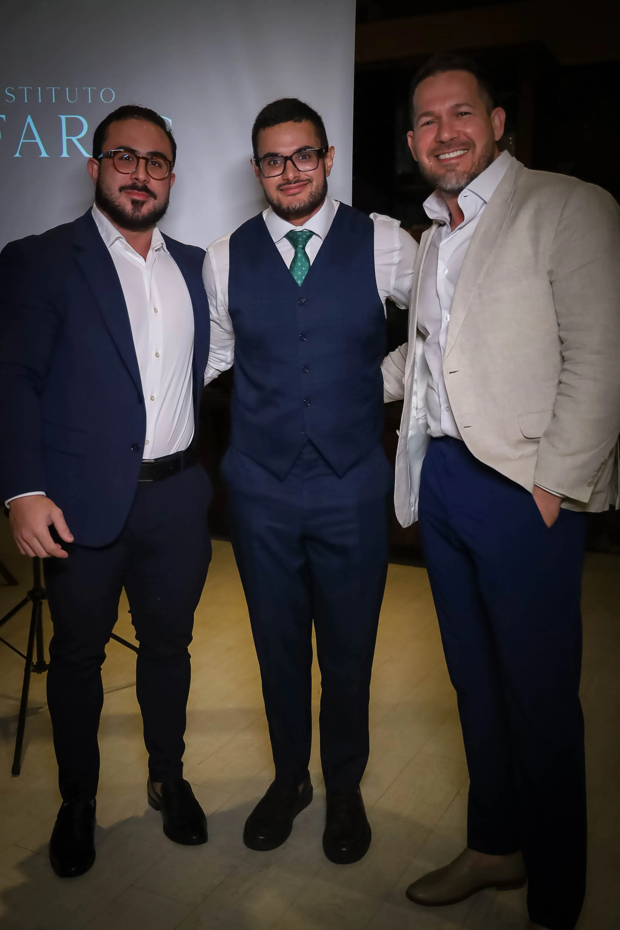 Gabriel Miranda, Matheus Farani e Carlos Franco
