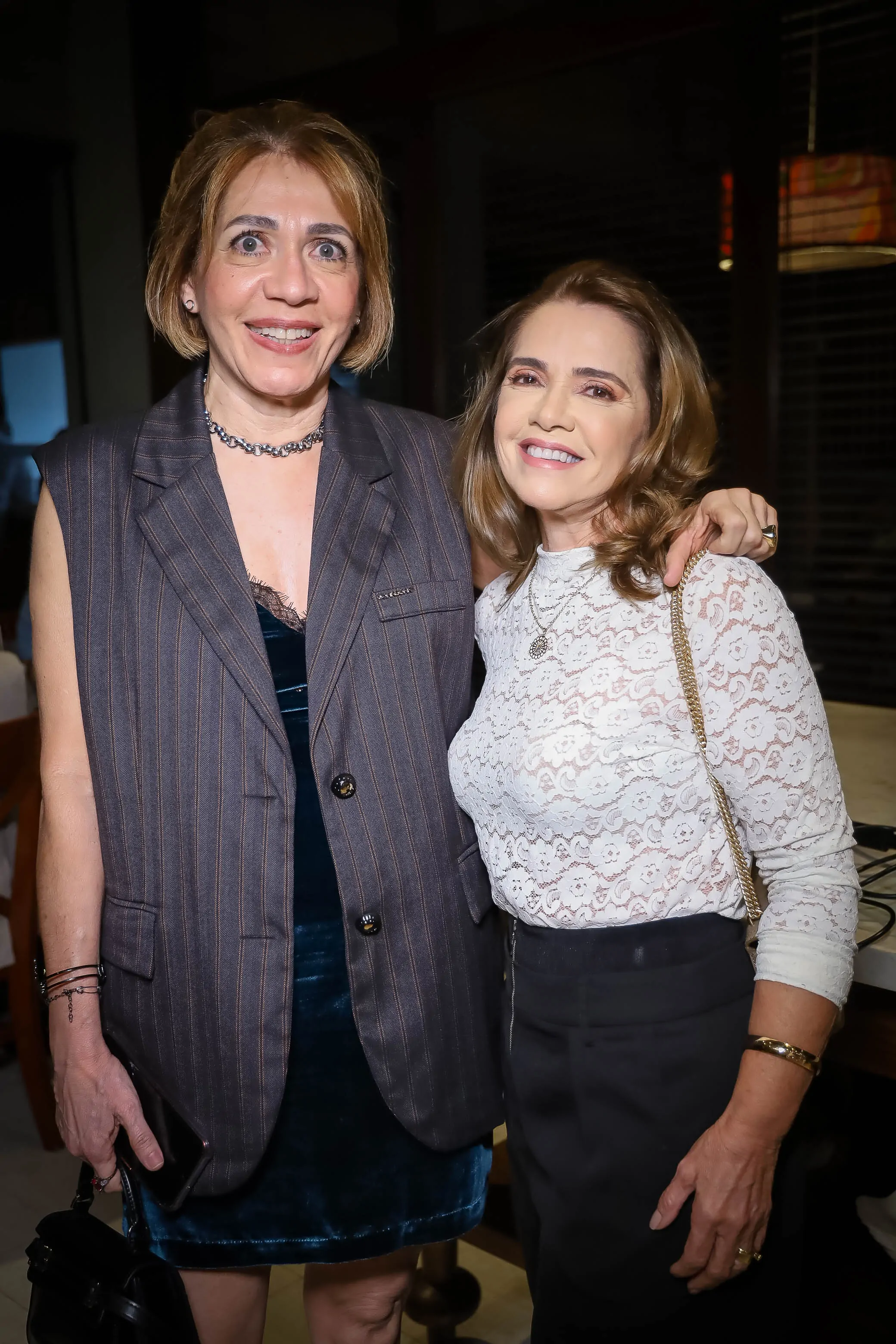 Gal Cacim e Nádia Chaves