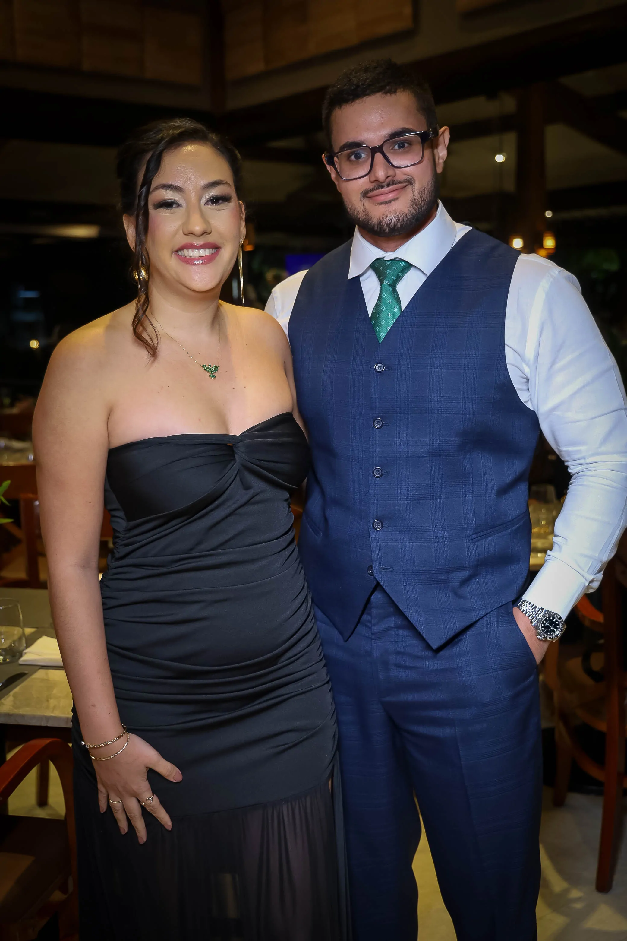 Ingrid Lopes e Matheus Farani
