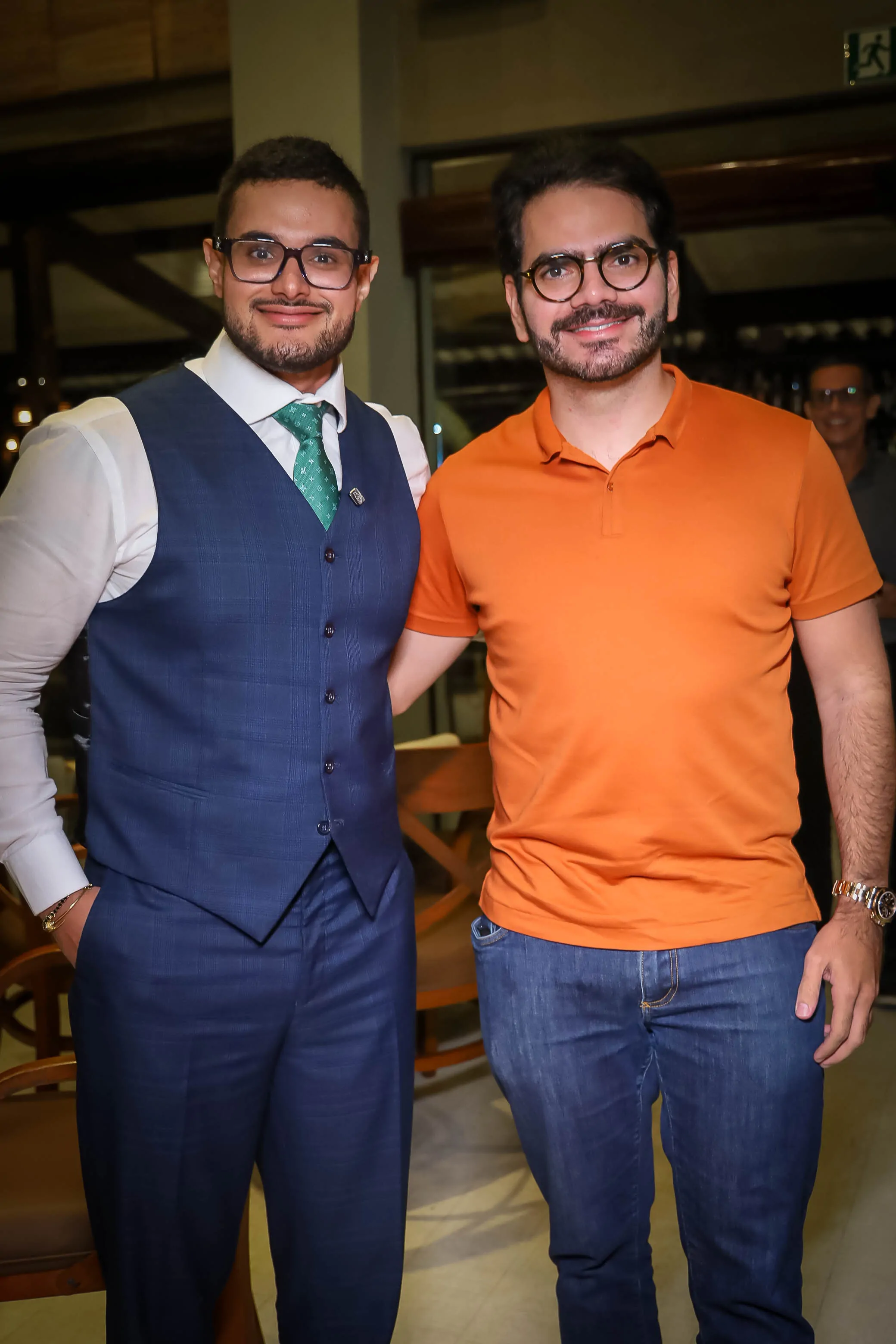 Matheus Farani e David Fingergut