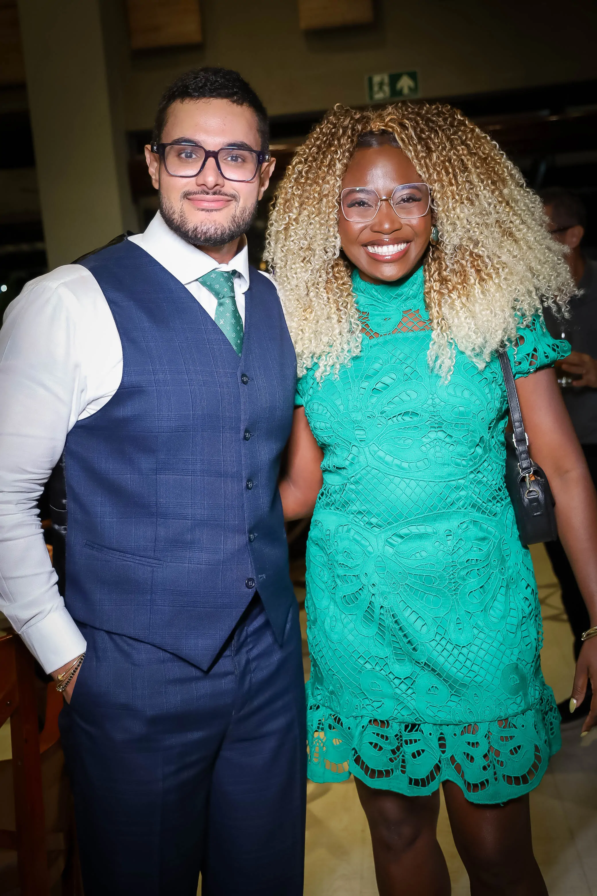 Matheus Farani e Fernanda Evangelista
