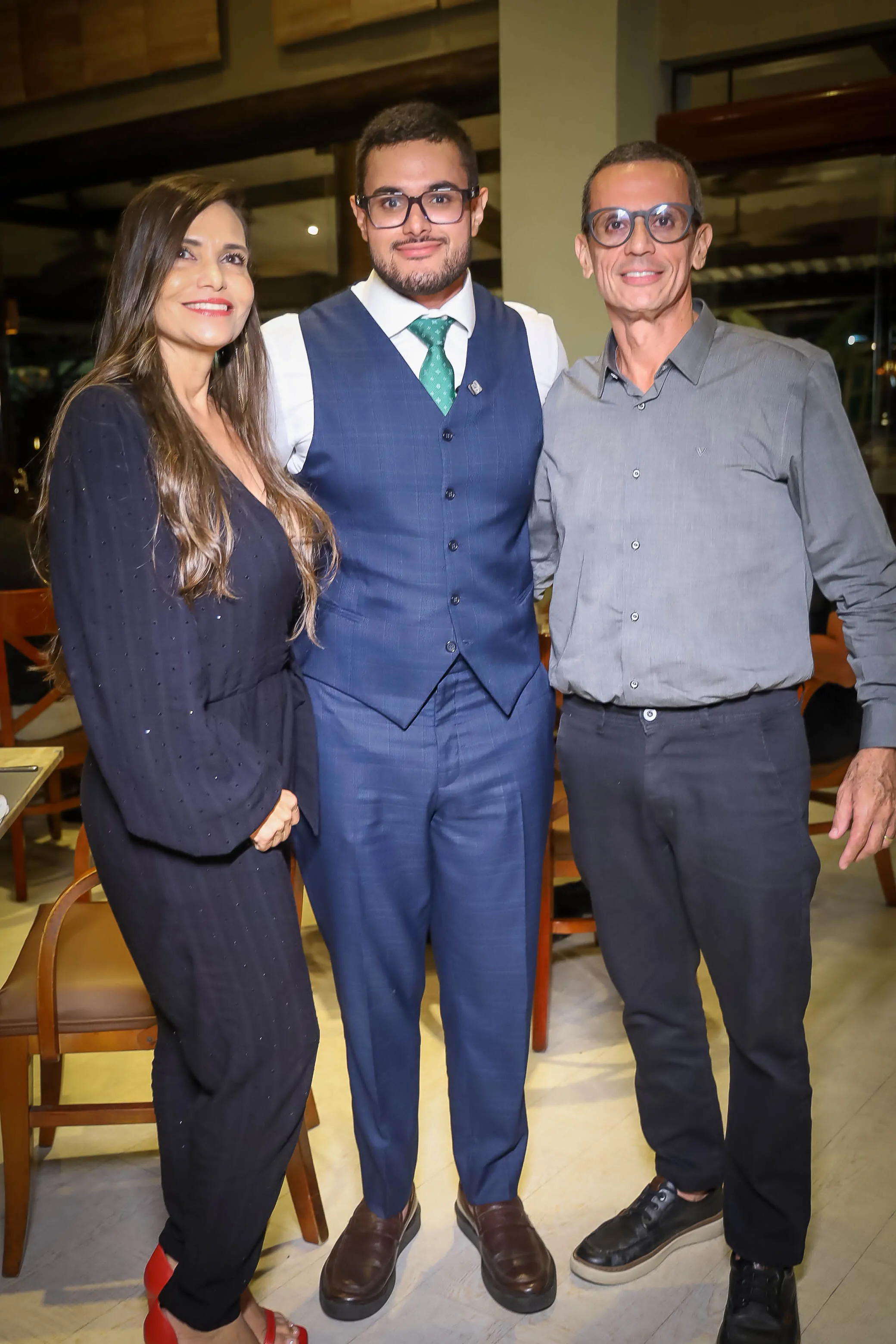 Patrícia Farani, Matheus Farani e Ricardo Freire