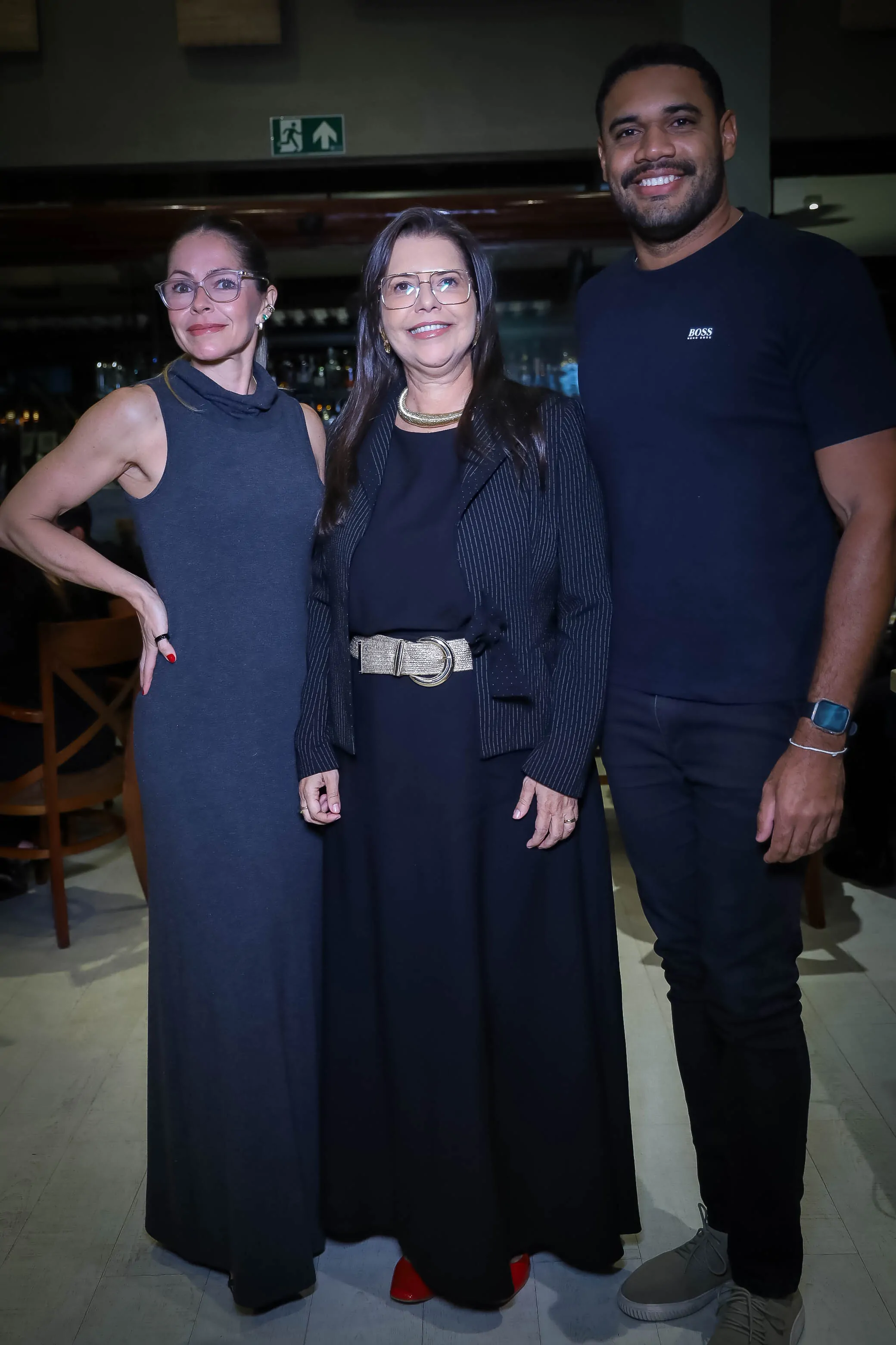 Patricia Magalhes, Ana Paula Varges e Maurício a Mendes