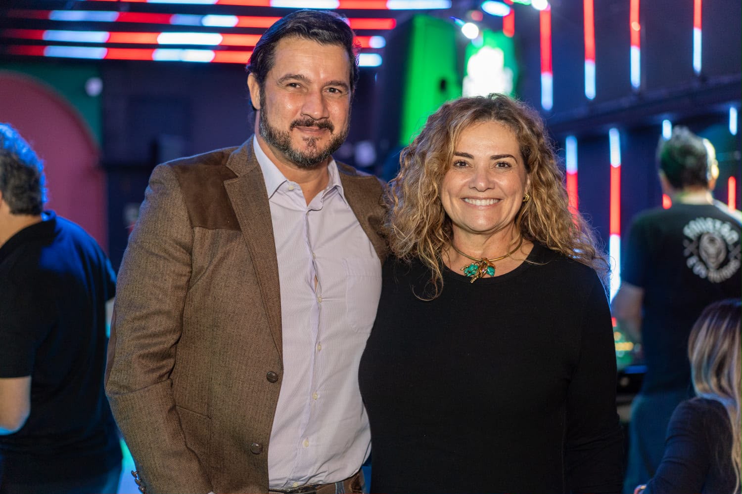 Mário Camargo e Agna Moreira