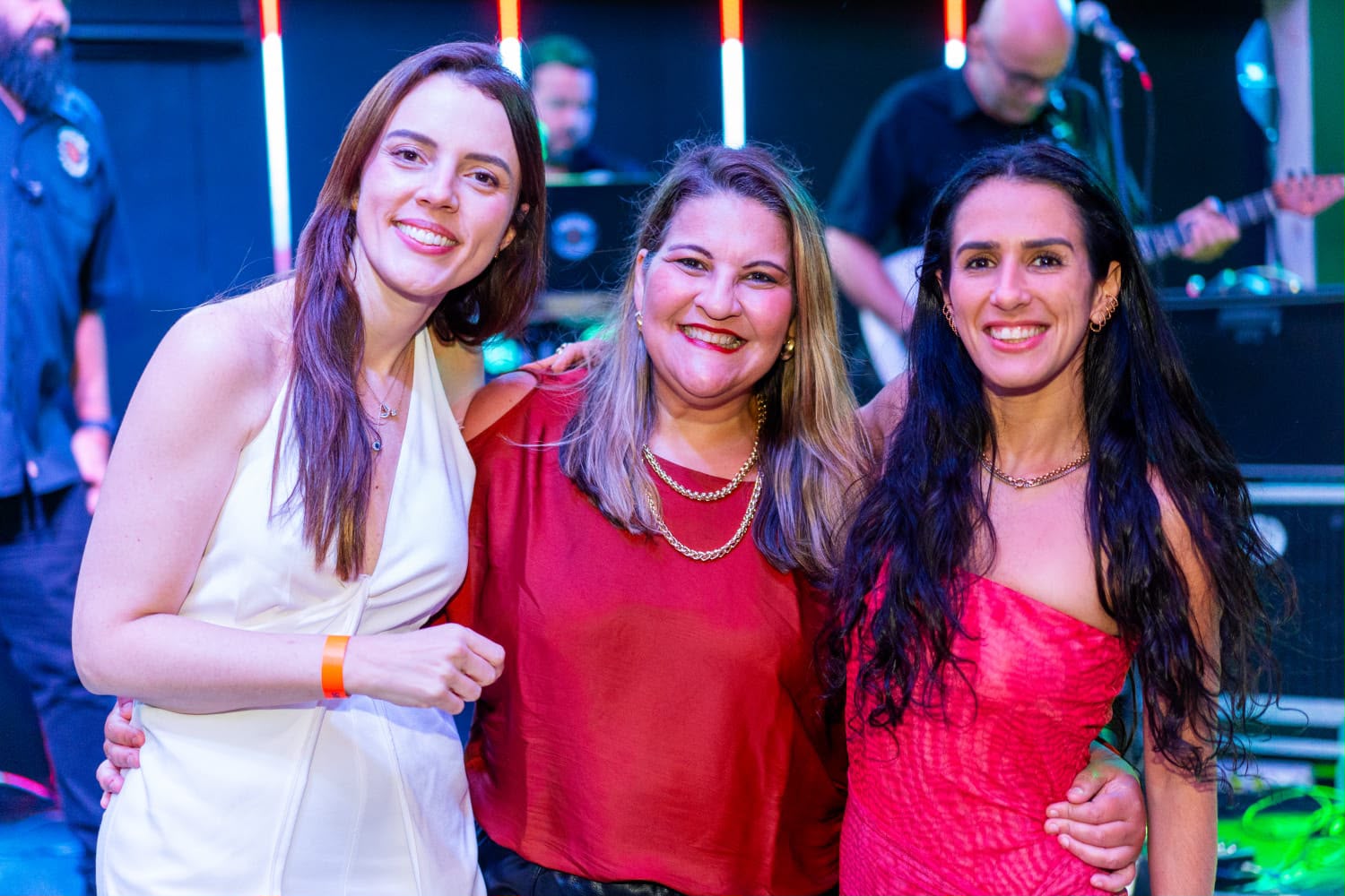 Michelle Gonzalez, Helaine Schindler e Mariana Bischoff