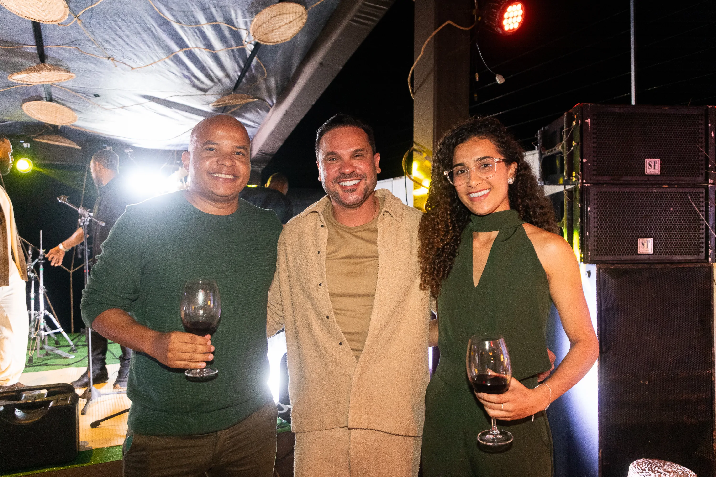 Léo Sanz, Fernando e Gabrielle Machado