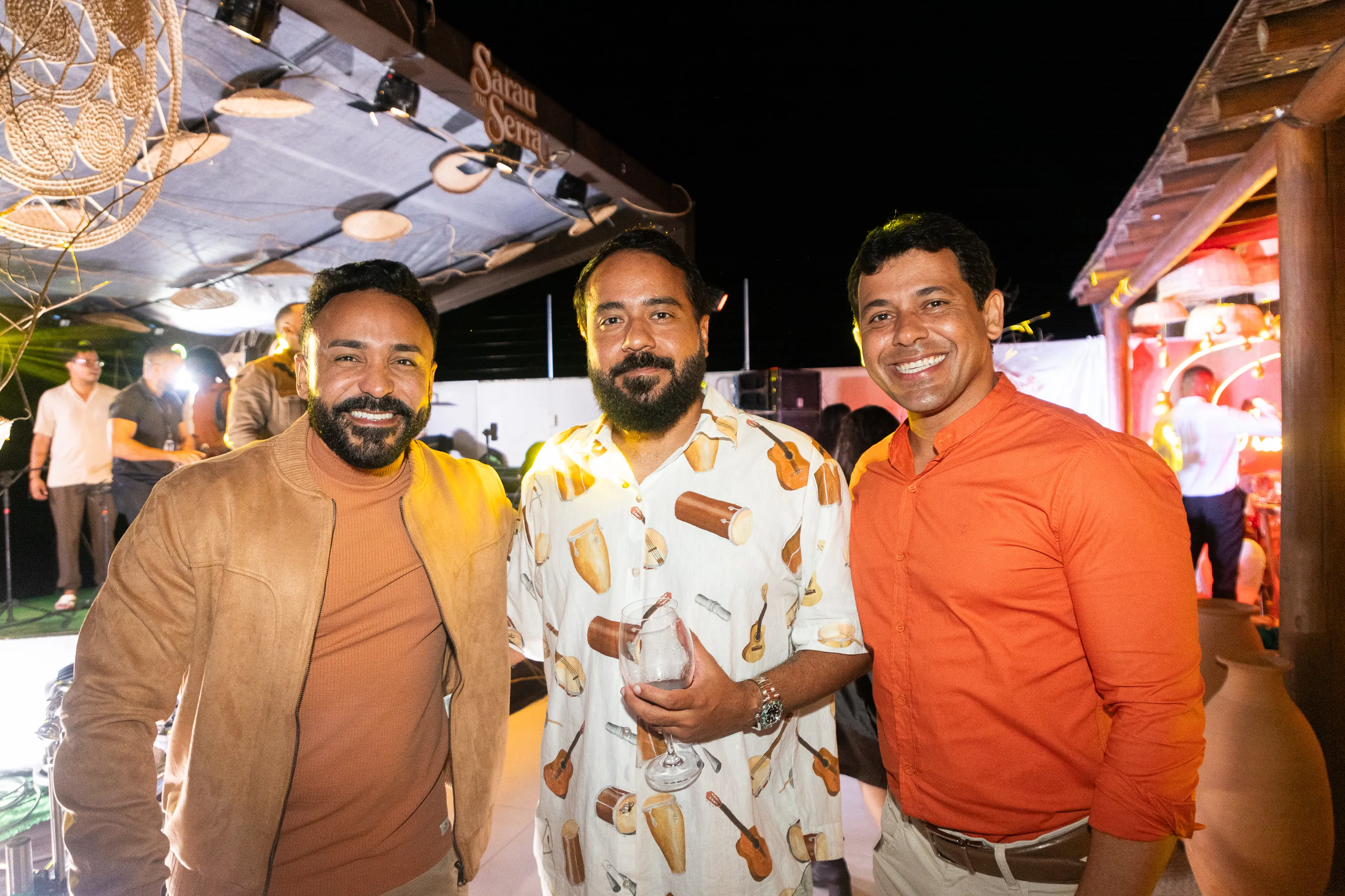 Ricardo Marques, Allyson Braga e Marcos Pereira