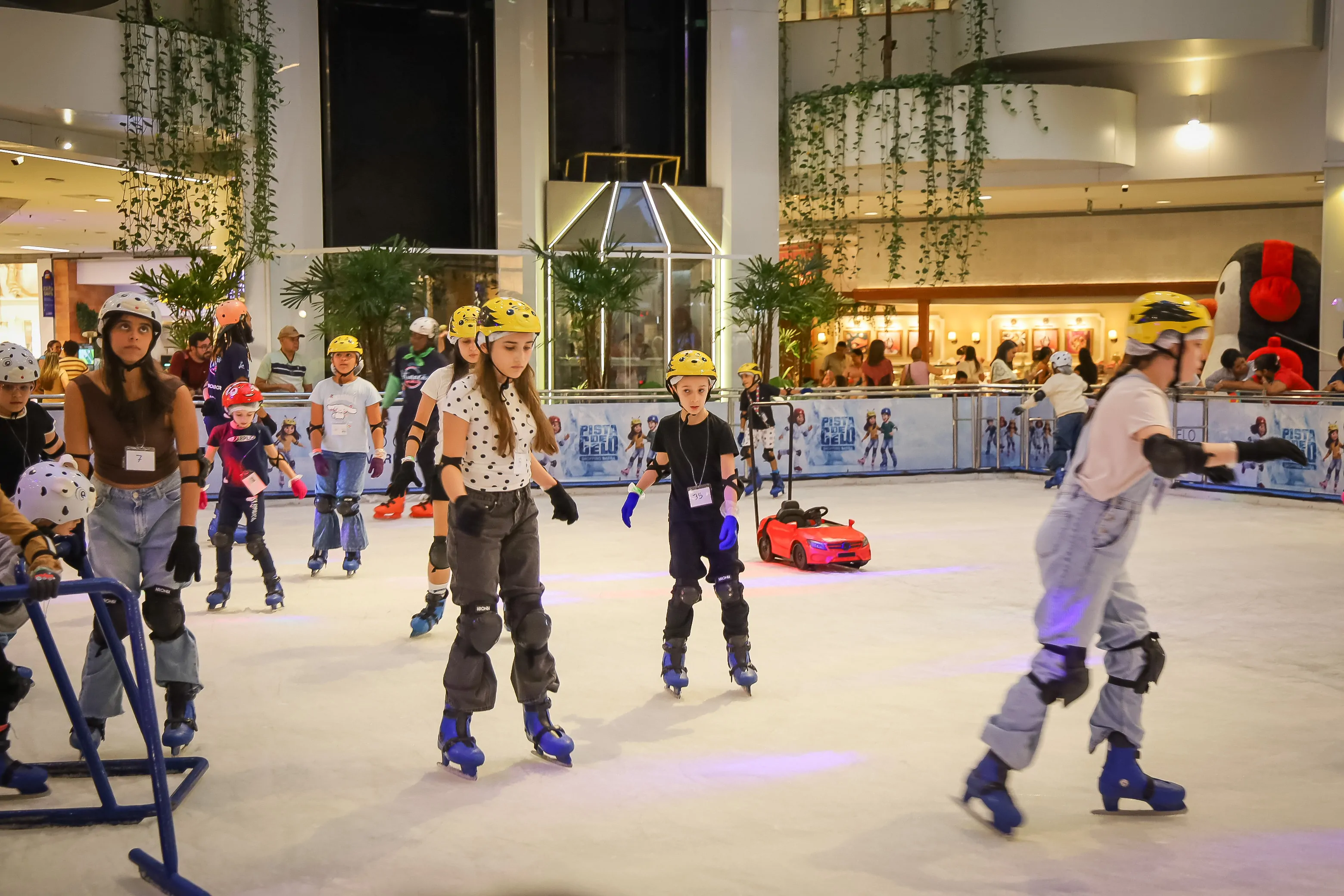 Pista de Gelo do Shopping Barra
