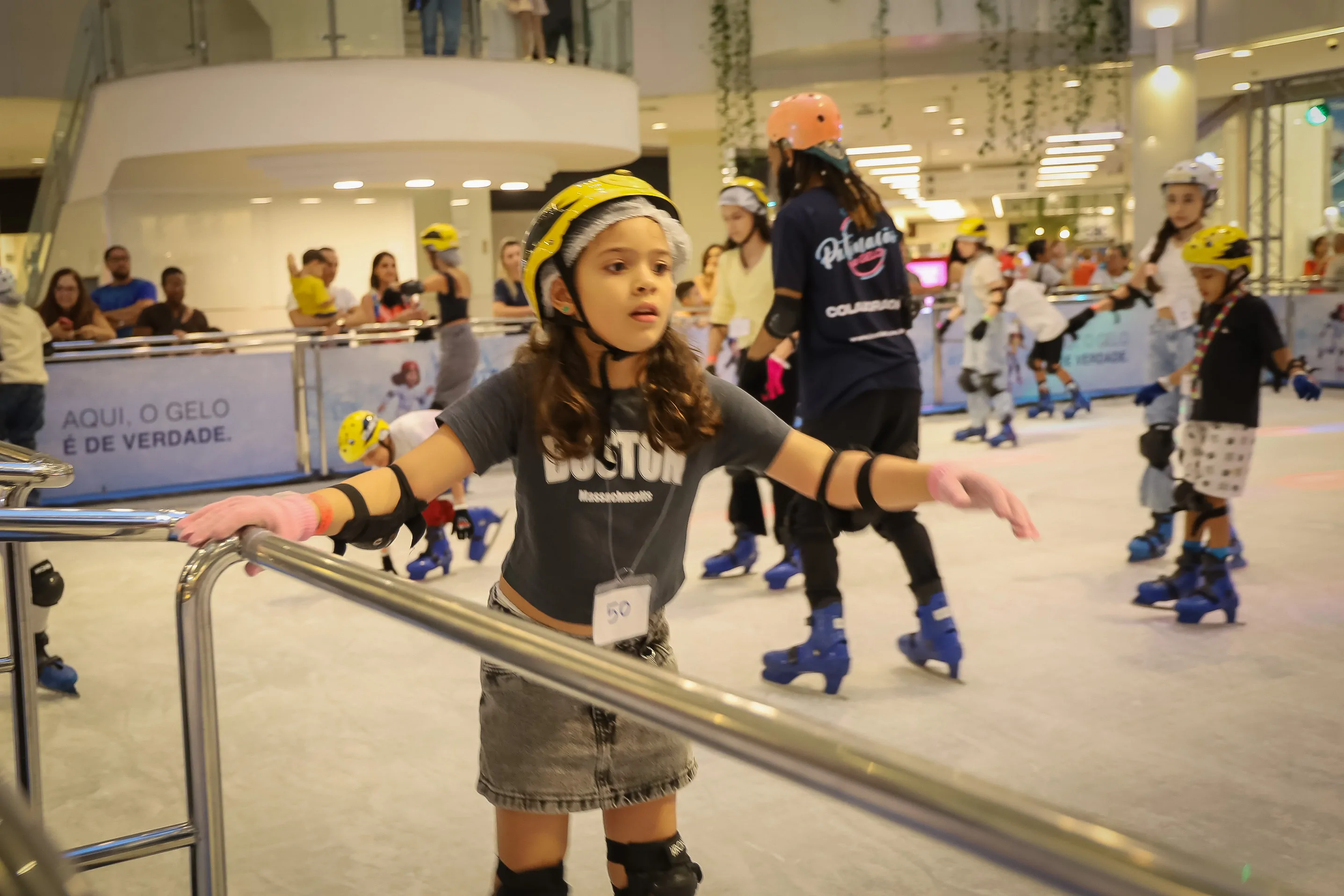 Pista de Gelo do Shopping Barra