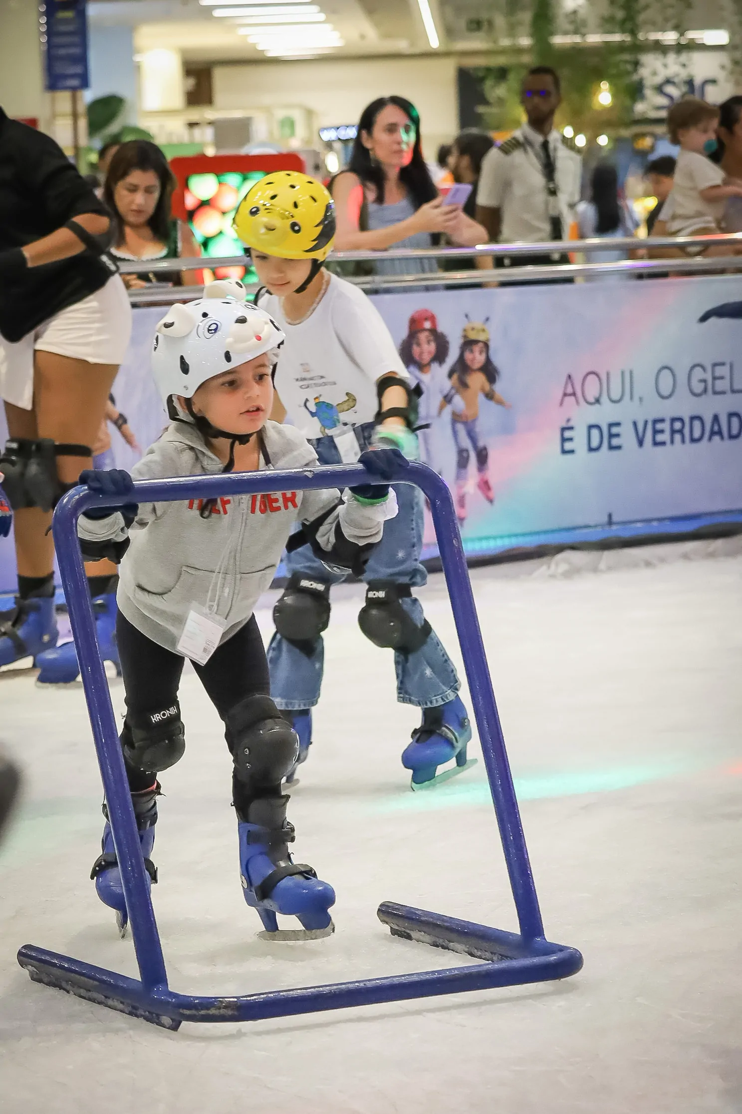 Pista de Gelo do Shopping Barra