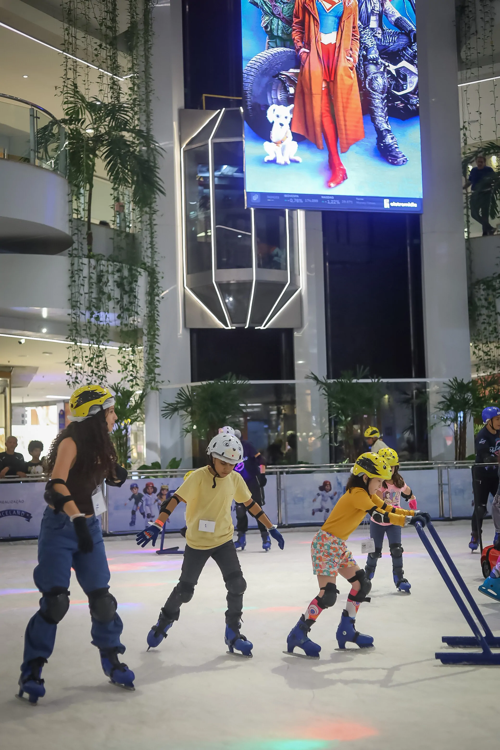 Pista de Gelo do Shopping Barra