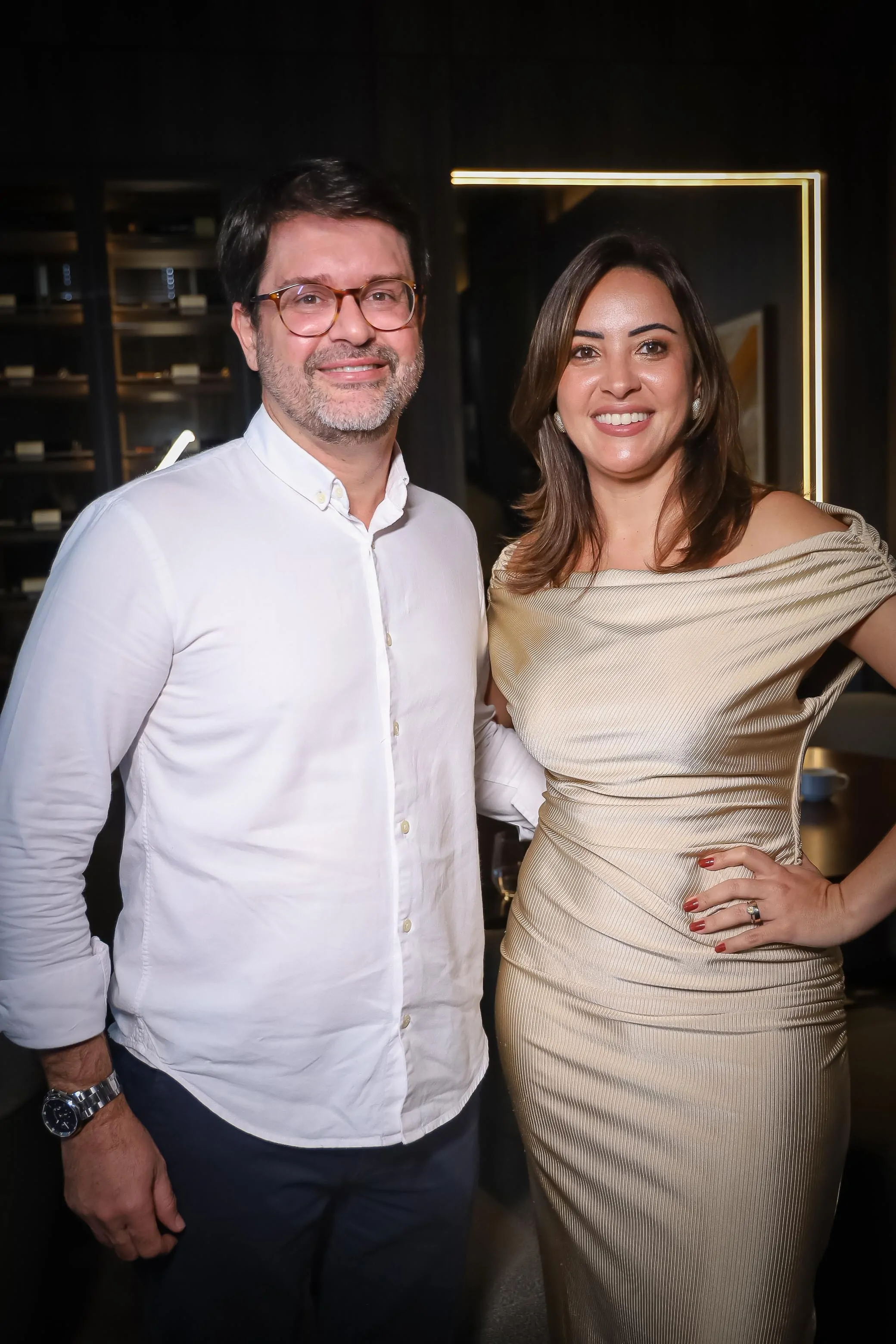 Guilherme Bellintani e Laura Guimarães