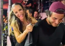 Marcelo Sangalo mostra talento na percussão e divide trio com Ivete Sangalo no Fortal