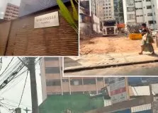 Imóvel que abrigou por anos o escritório de Milton Martinelli é demolido na Barra