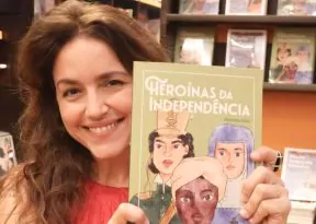 Manuela Dias apresenta livro sobre as heroínas da Independência da Bahia, com lançamento duplo em Salvador