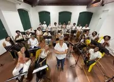 Primeira orquestra formada por mulheres negras da Bahia estreia em concerto no Centro Histórico de Salvador