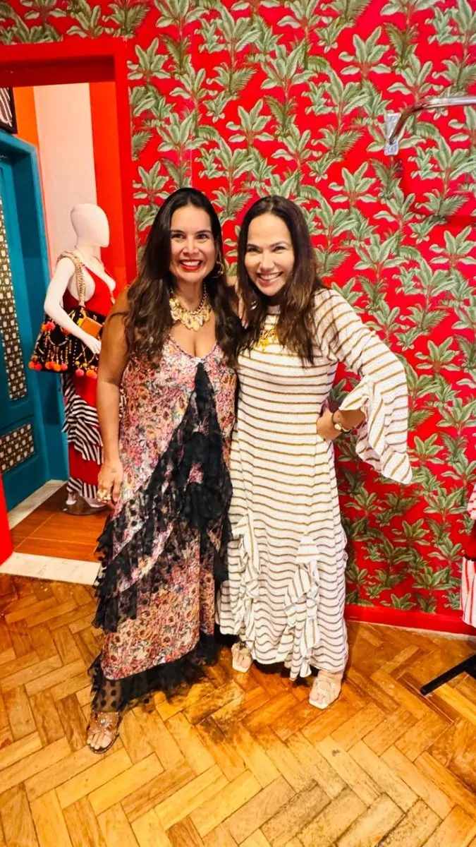 Adriana Régis e Sandra Teschner