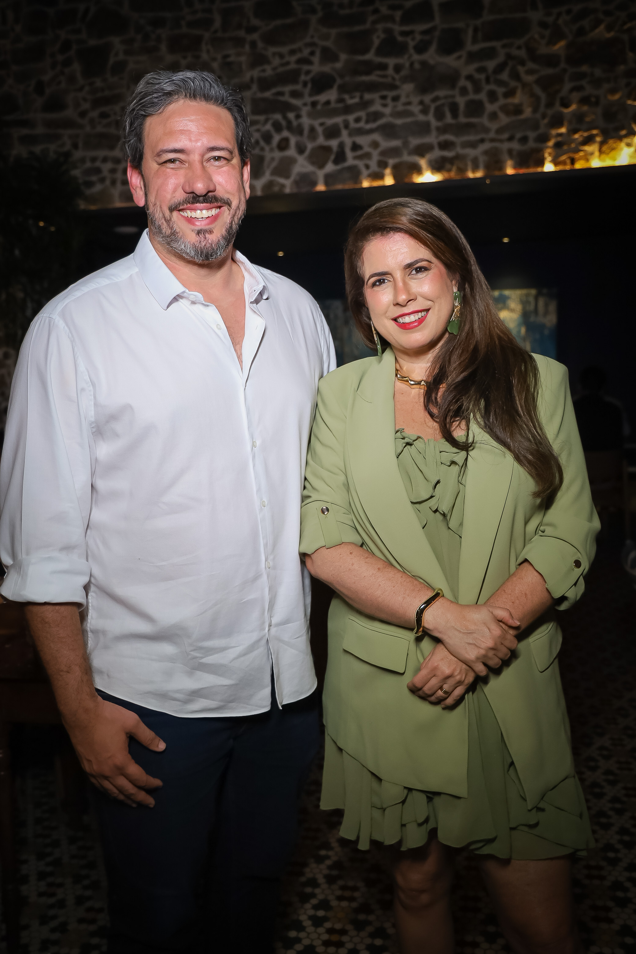 Cascio Cardoso e Aline Brault