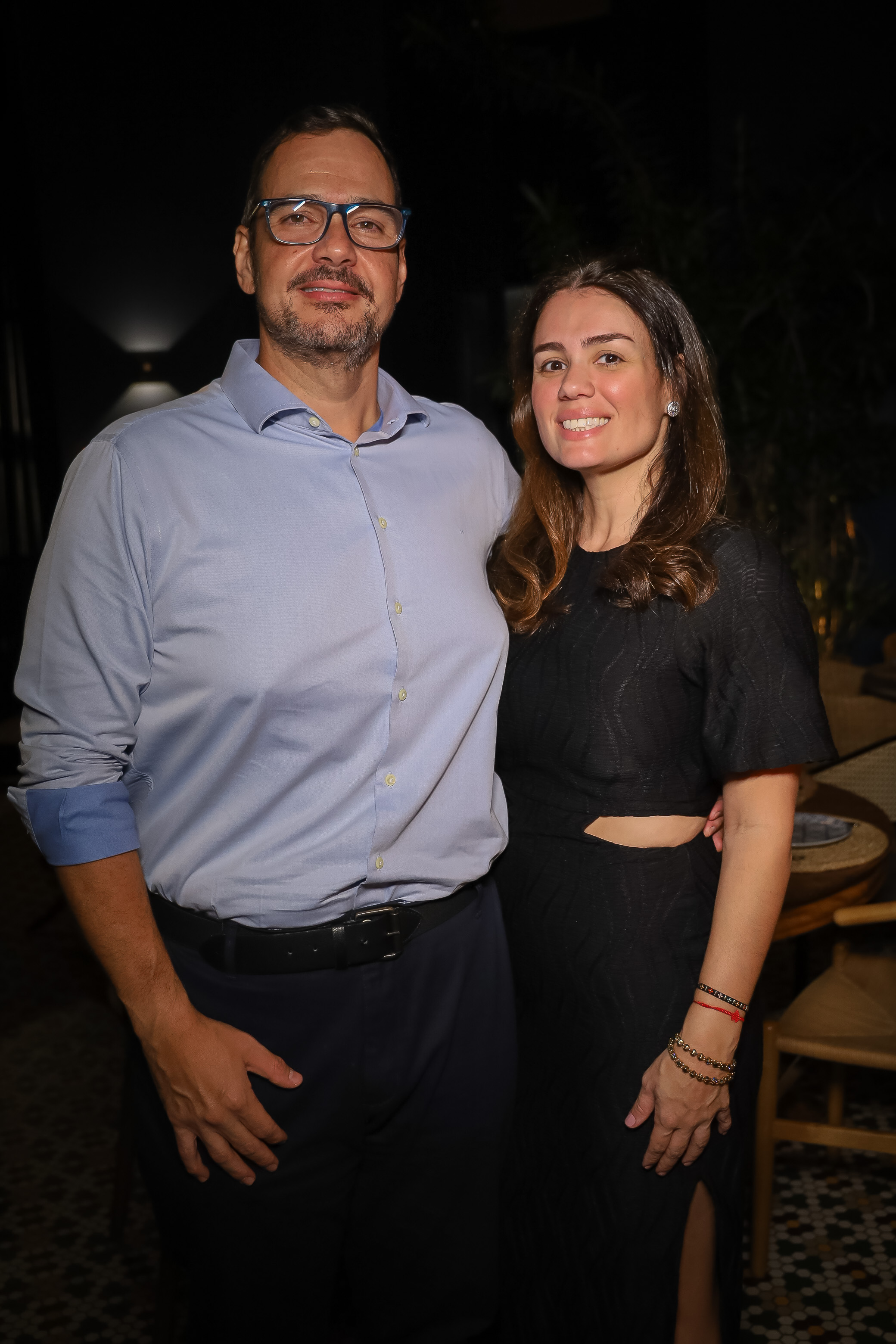 Fábio Lima e Lívia Cortizo'