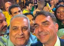 Flávio Bolsonaro anuncia o nome que será seu vice na chapa à Presidência da República