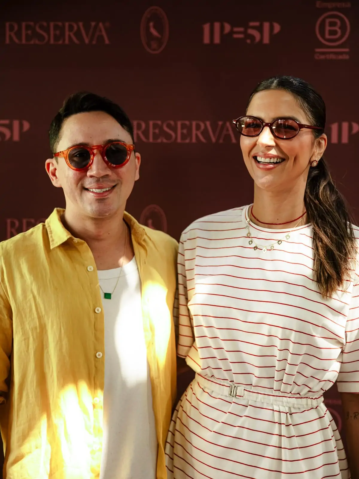 Tamyr Mota e Karina Waxman