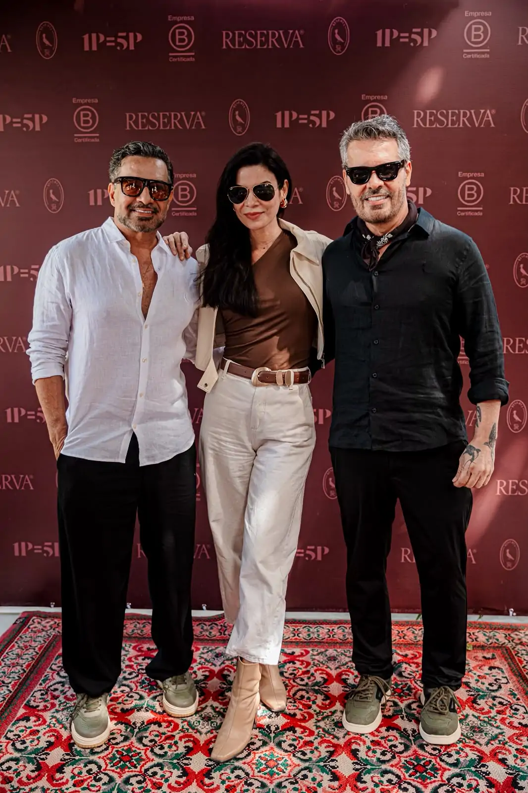 Ueldo Tiara, Samantha Urban e Lula Bezerril