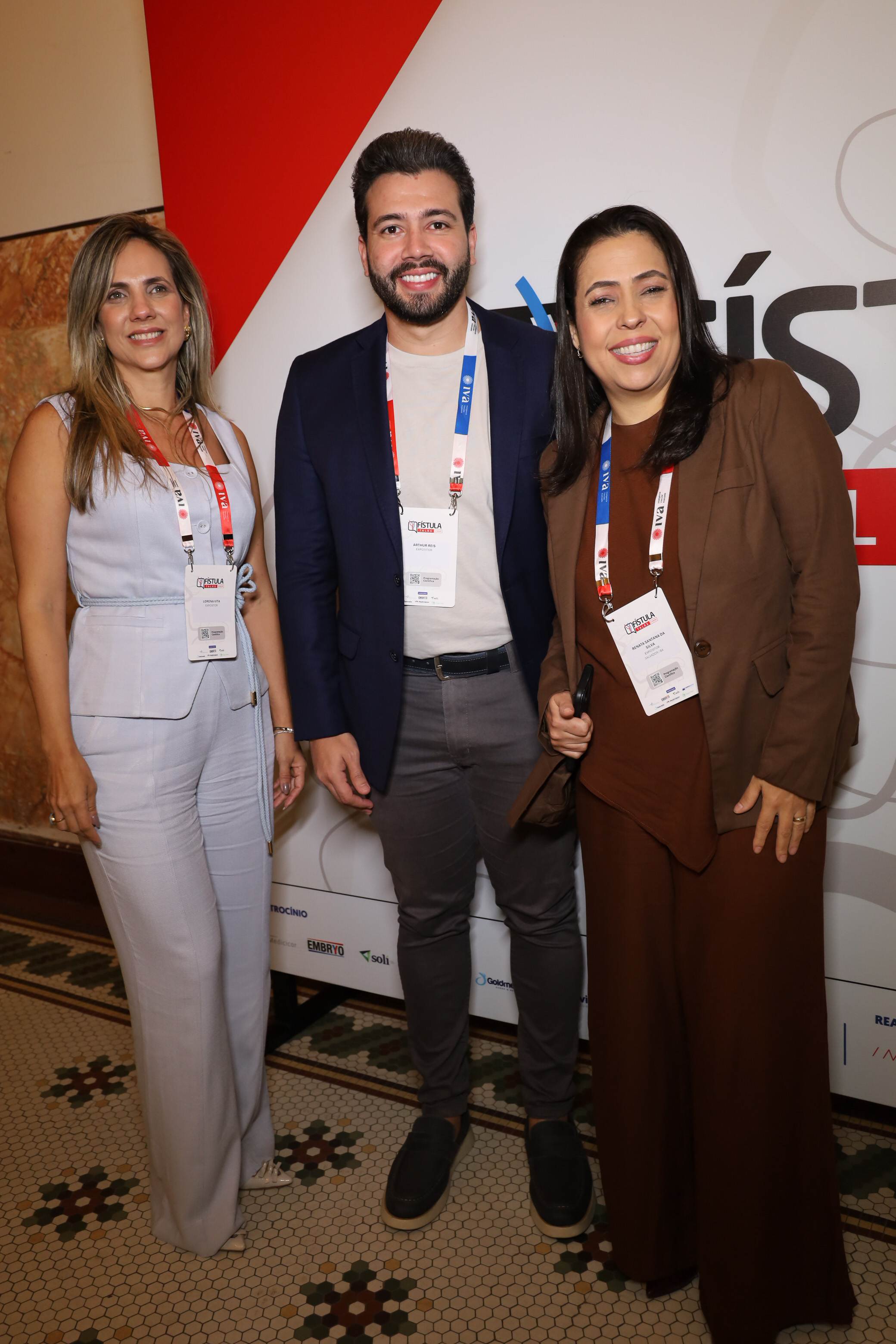 Lorena Vita, Arthur Reis e Renata Silva