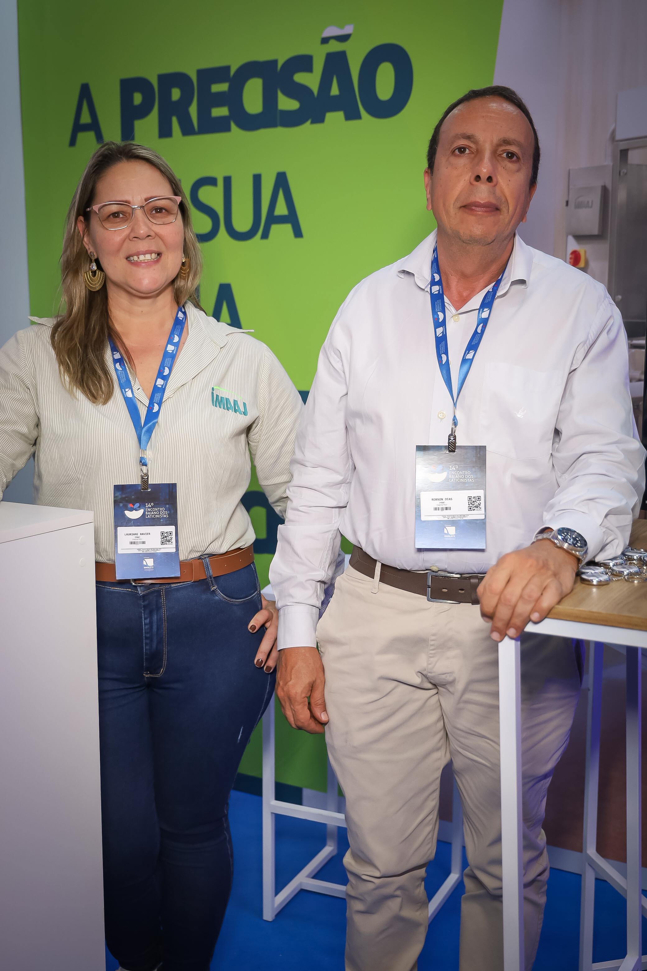 Lauriane Xavier e Robson Dias