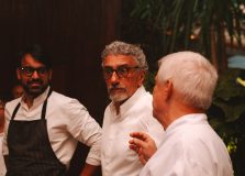 Fotos – Amado reuniu Emmanuel Bassoleil e Oscar Bosch em jantar que celebrou a gastronomia mediterrânea e brasileira