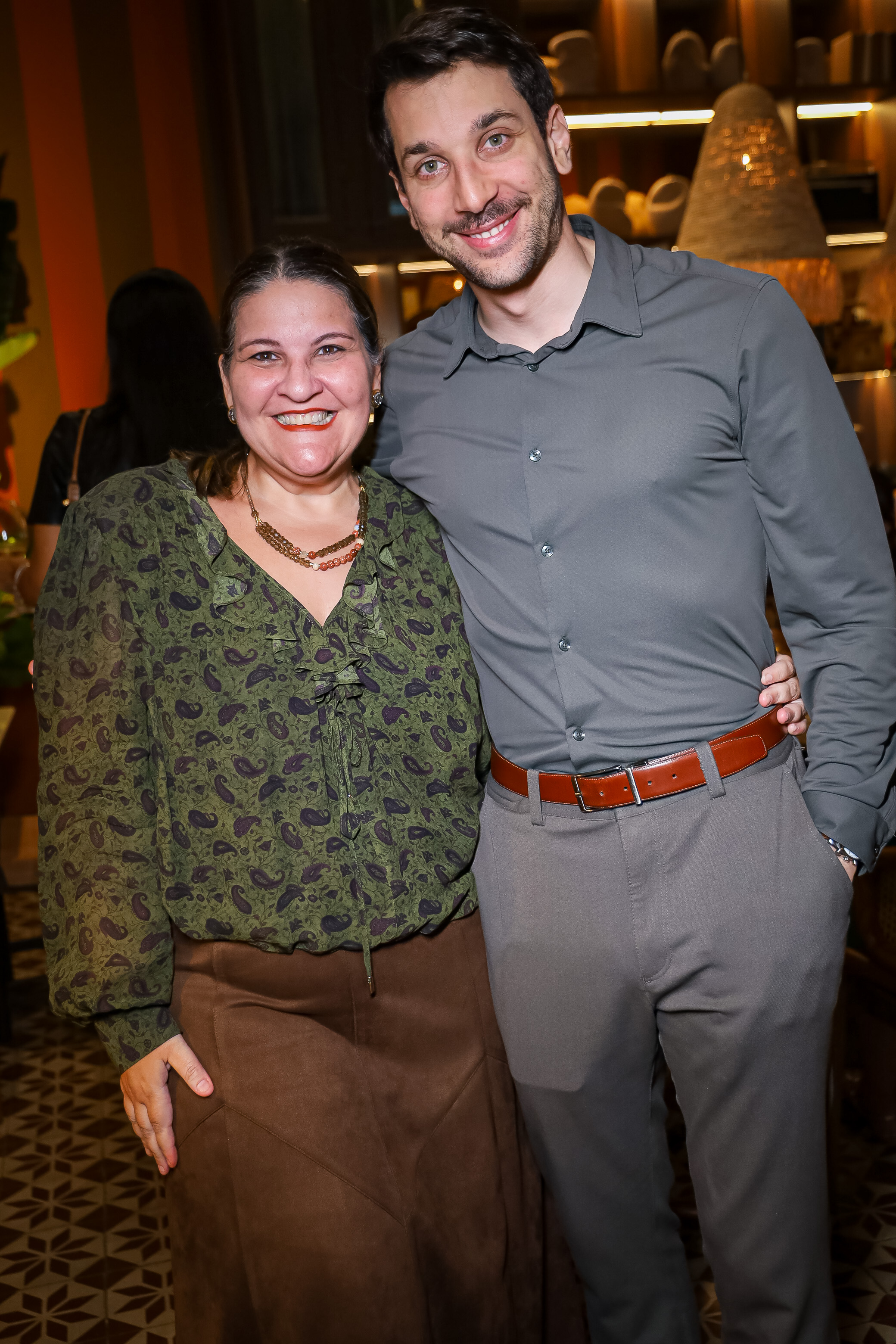 Helaine Schindler e Pedro Chezzi