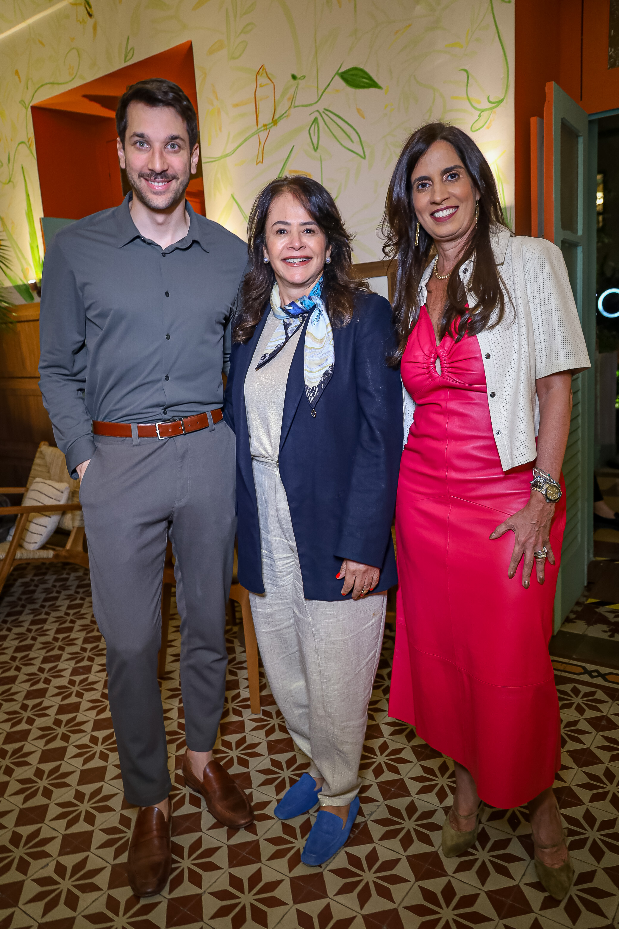 Pedro Chezzi, Magali Santana e Fernanda Bahia