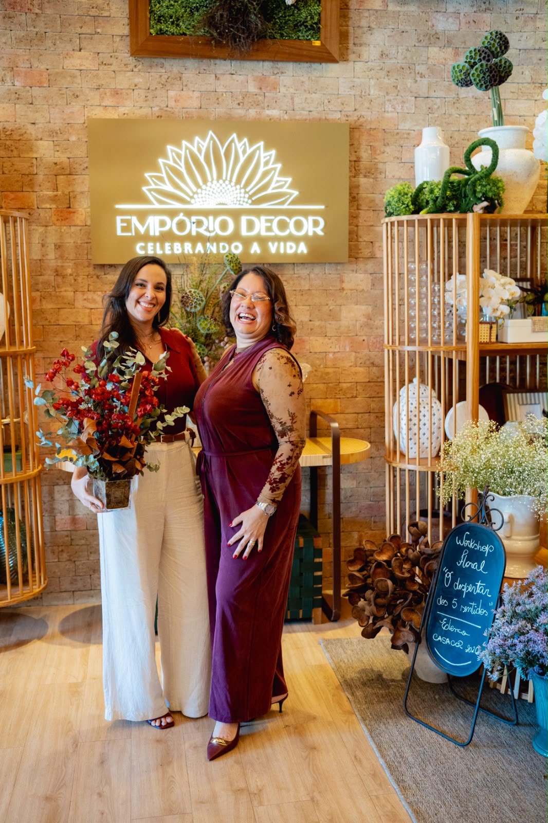 Silvia Coleho e Elis Piñón