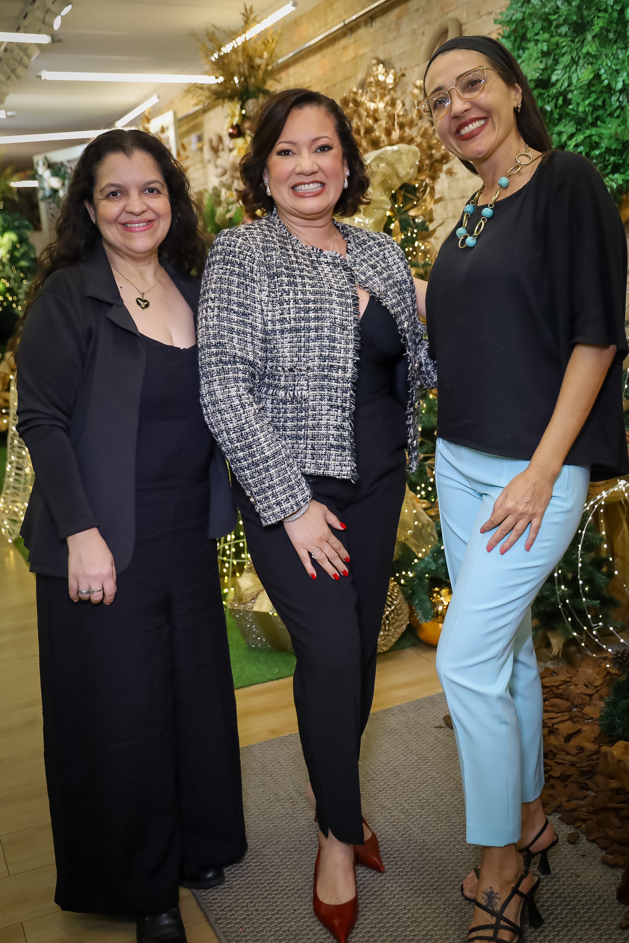 Sandra Sousa, Elis Piñón e Fernanda Ferrari