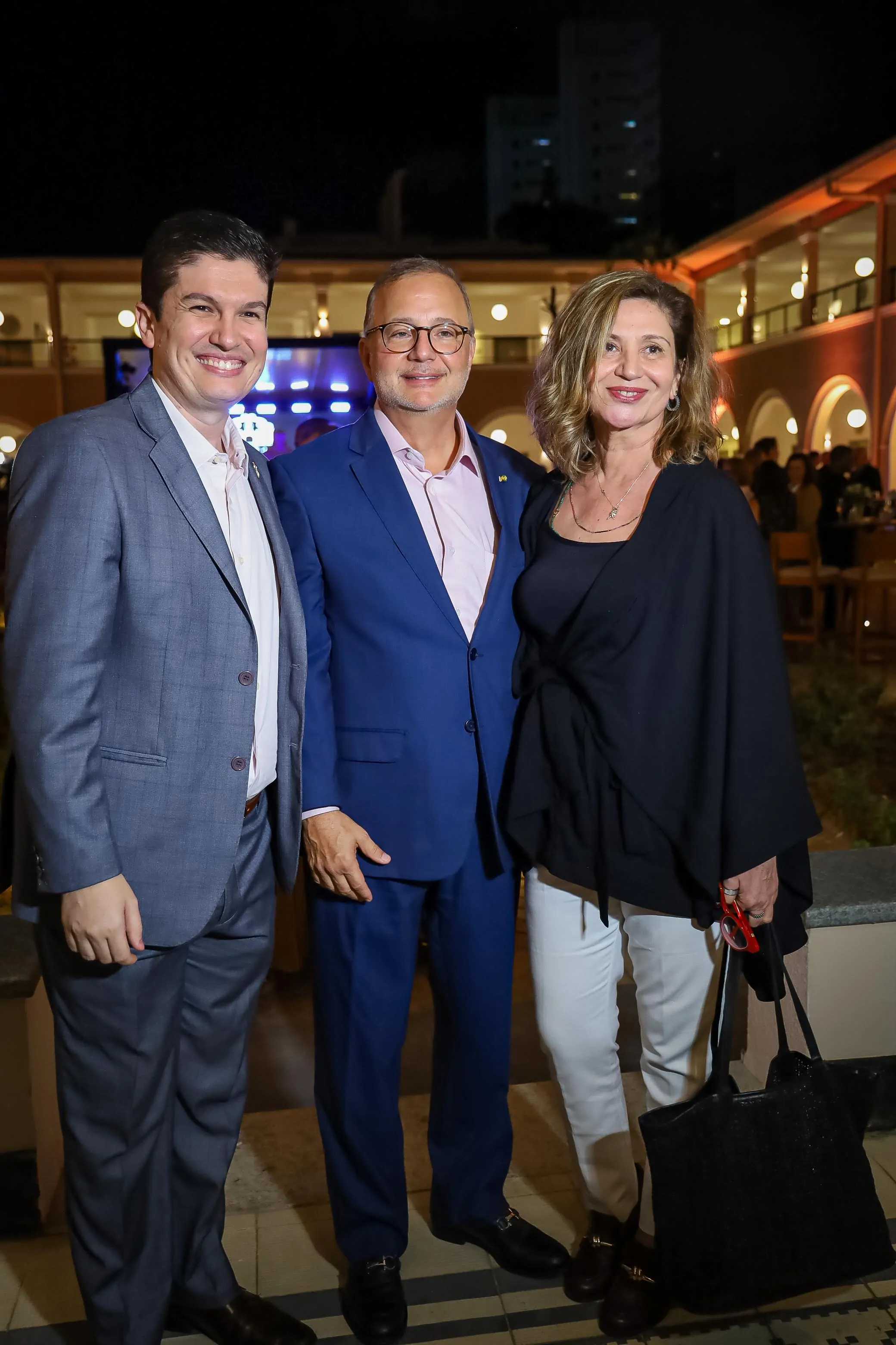 Victor Pinto, Fábio Vilas Boas e Malu Fontes