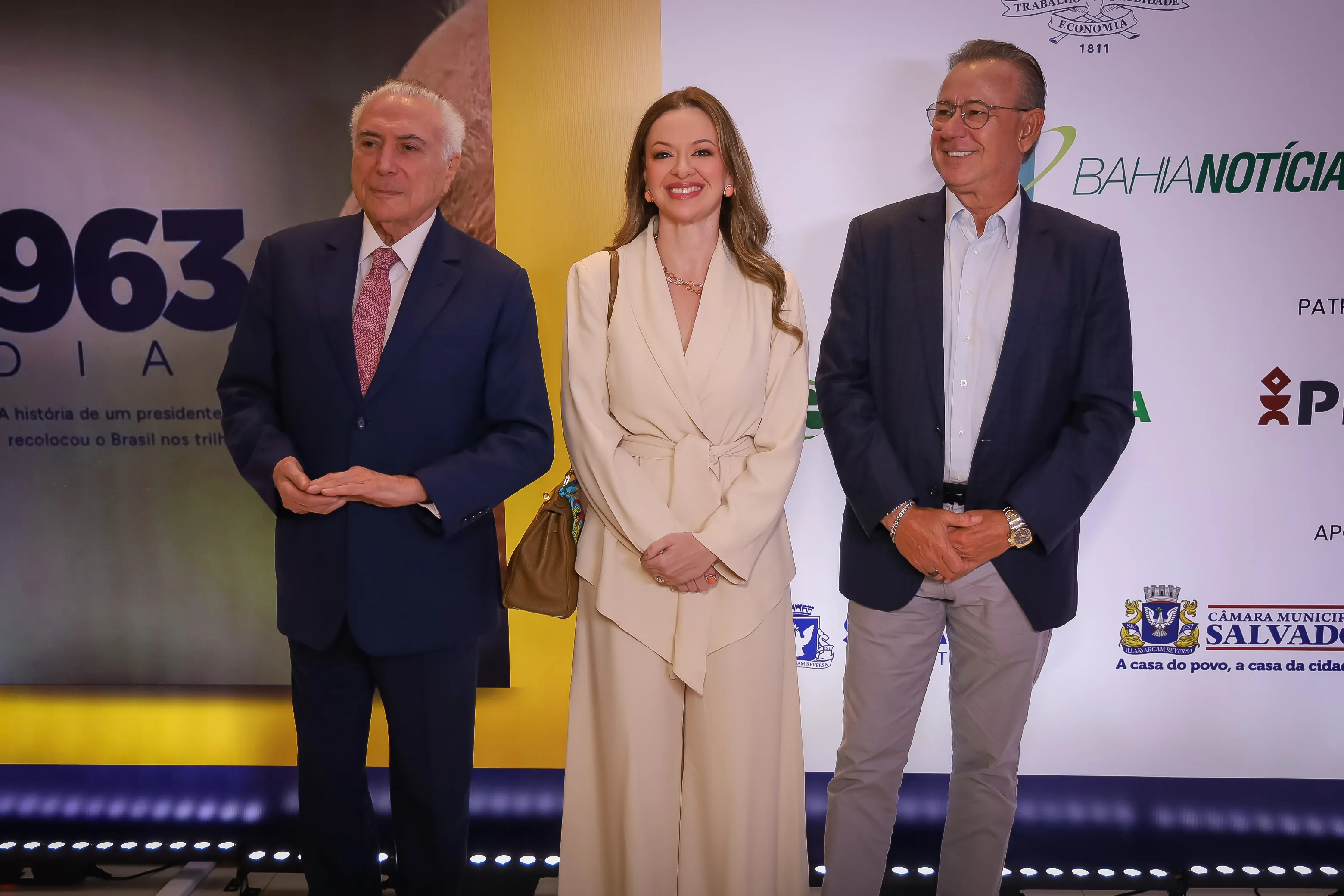 Michel Temer, Isabela Suarez e Ricardo Luzbel