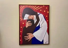 Gabriela Cruz faz homenagem a Santa Dulce dos Pobres em exposição coletiva no Rio Vermelho