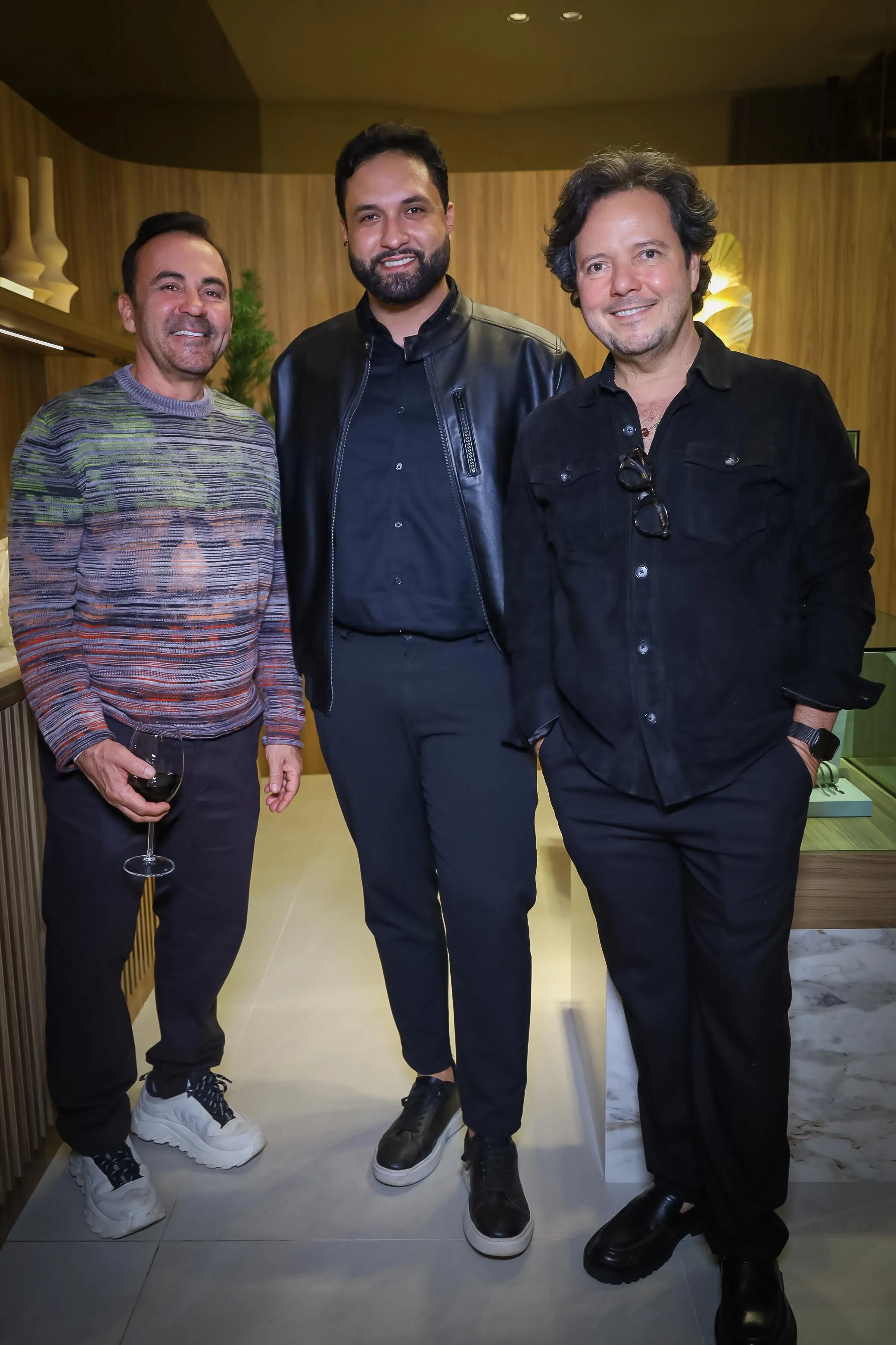José Ofélio, Rodrigo Dantas e Márcio Simões