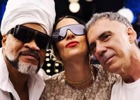 Marisa Monte, Carlinhos Brown e Arnaldo Antunes se reúnem em especial do Tribalistas no Conversa com Bial