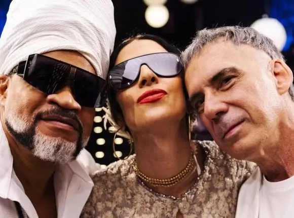 Marisa Monte, Carlinhos Brown e Arnaldo Antunes se reúnem em especial do Tribalistas no Conversa com Bial