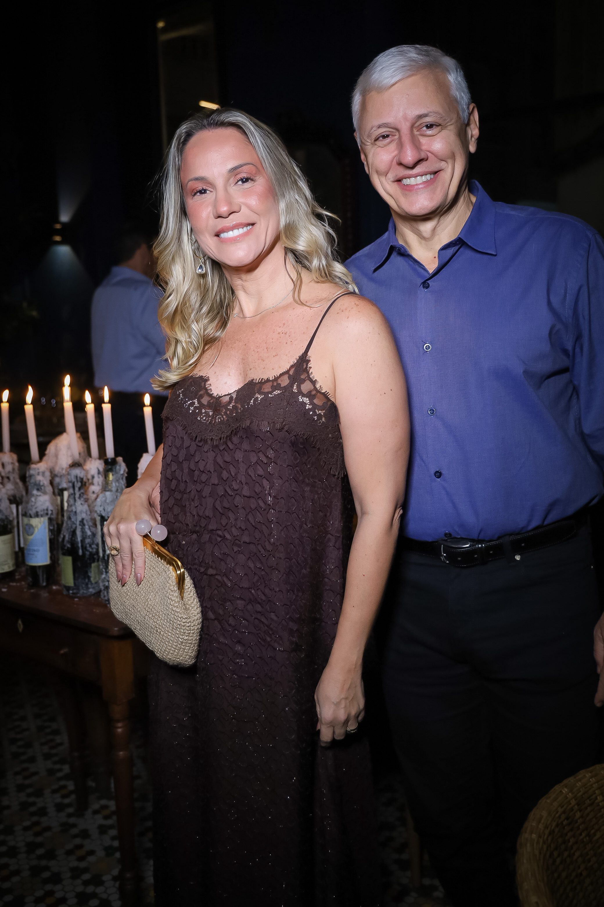 Perla Bastos e Luiz Augusto Vasconcellos