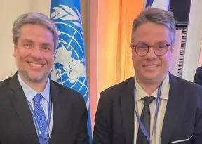 Sócios da Oquei Entretenimento participam de fórum da ONU no Uruguai