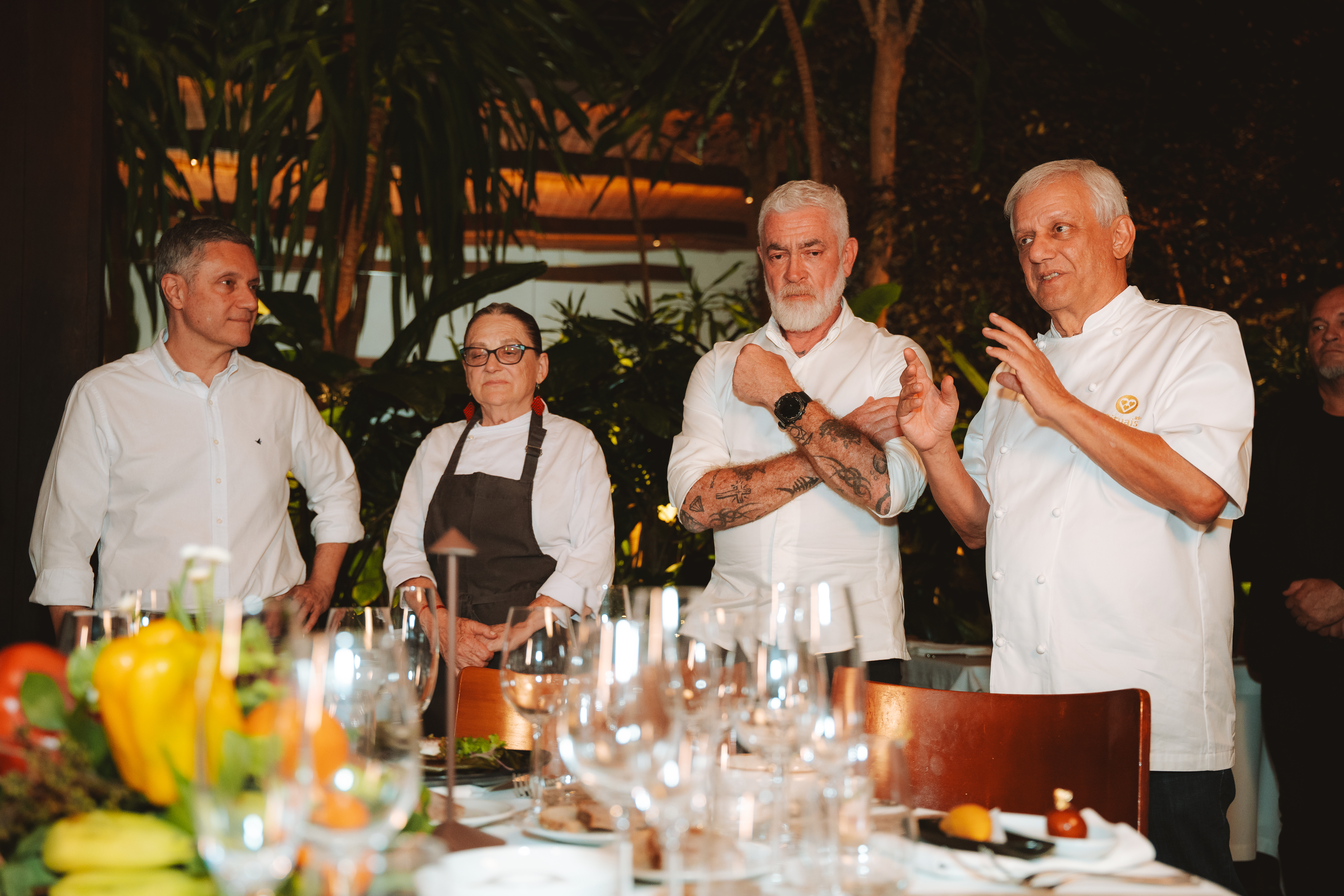 “20 ANOS sendo AMADO” com Alex Atala, Mara Salles e Edinho Engel