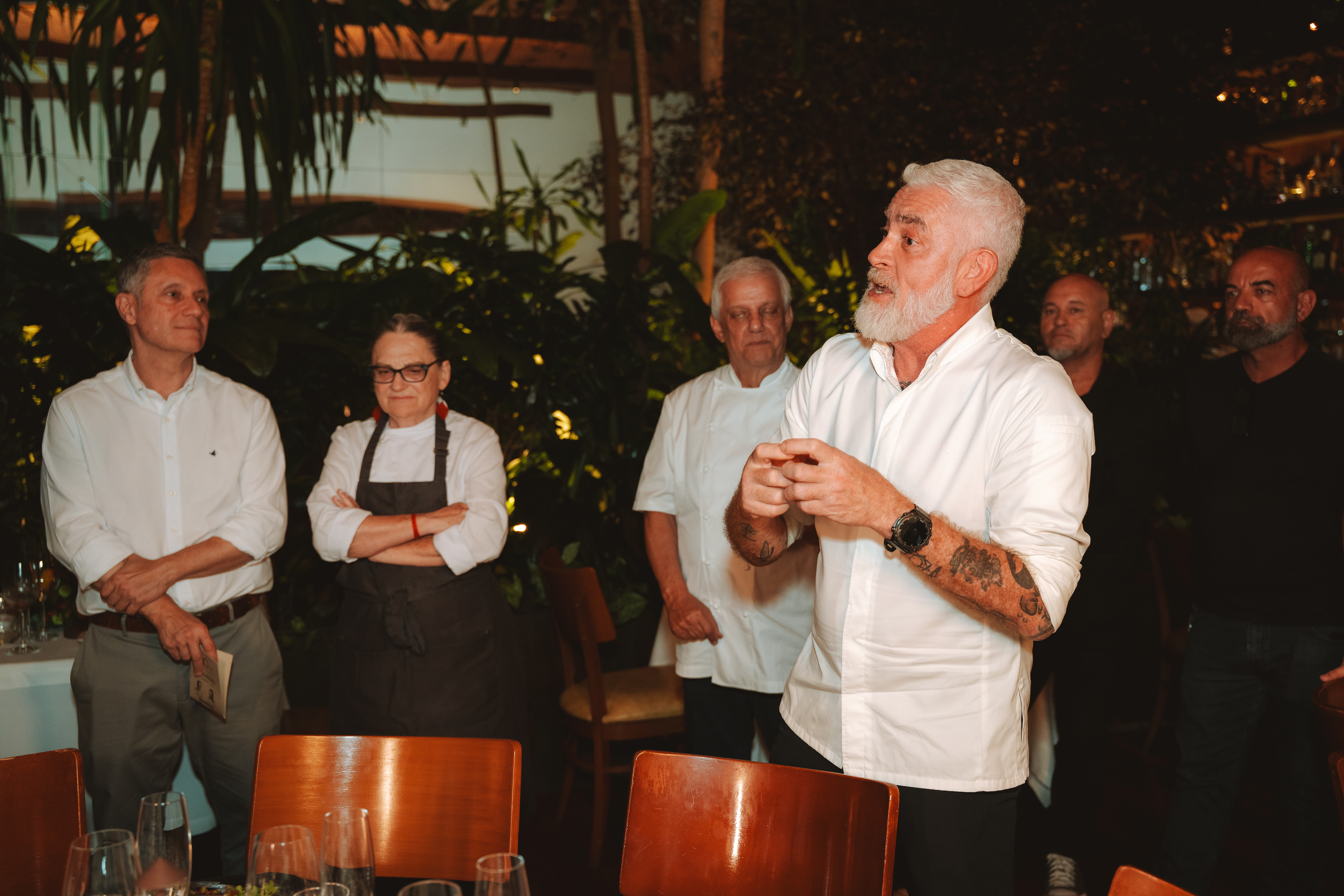 “20 ANOS sendo AMADO” com Alex Atala, Mara Salles e Edinho Engel
