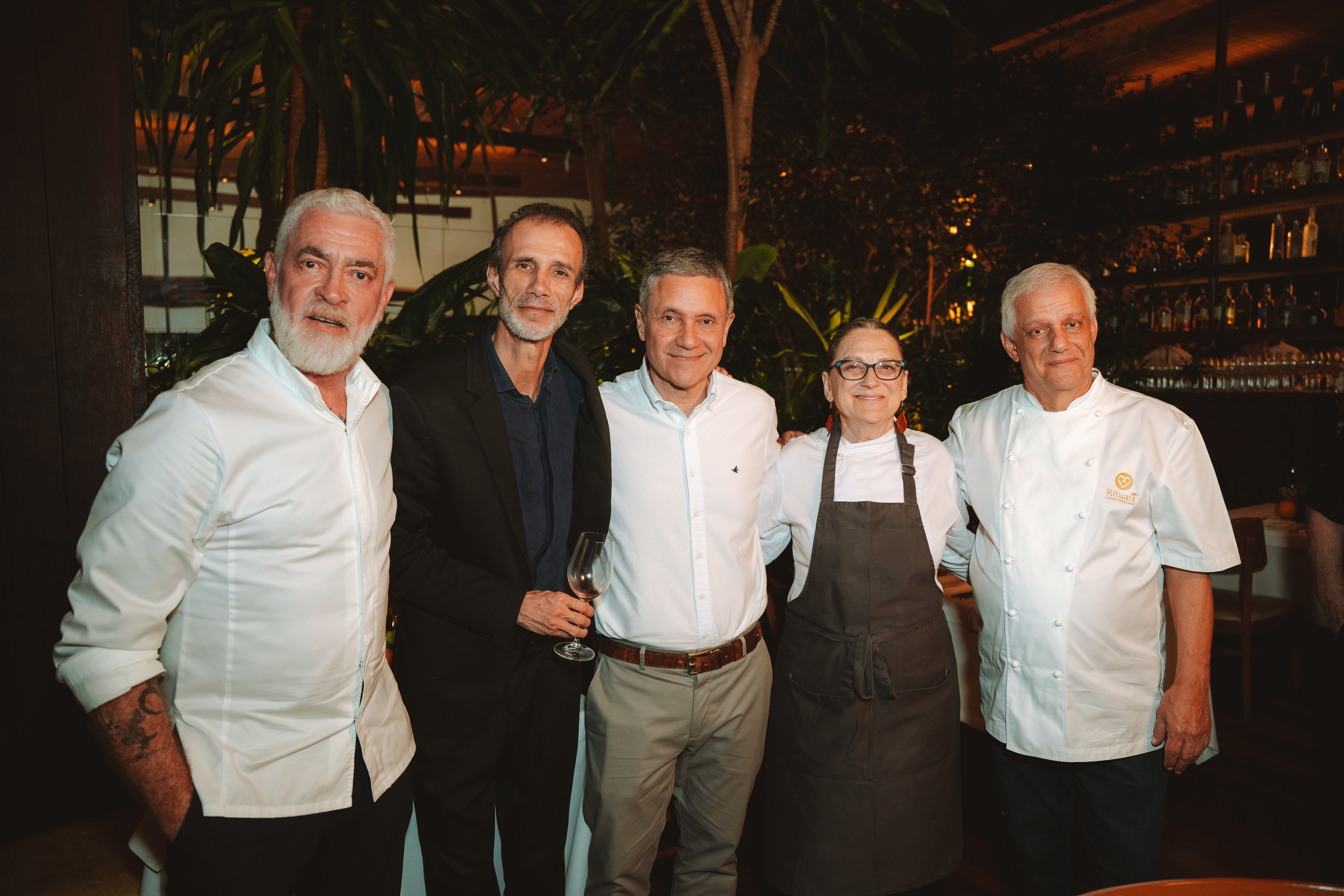 “20 ANOS sendo AMADO” com Alex Atala, Mara Salles e Edinho Engel