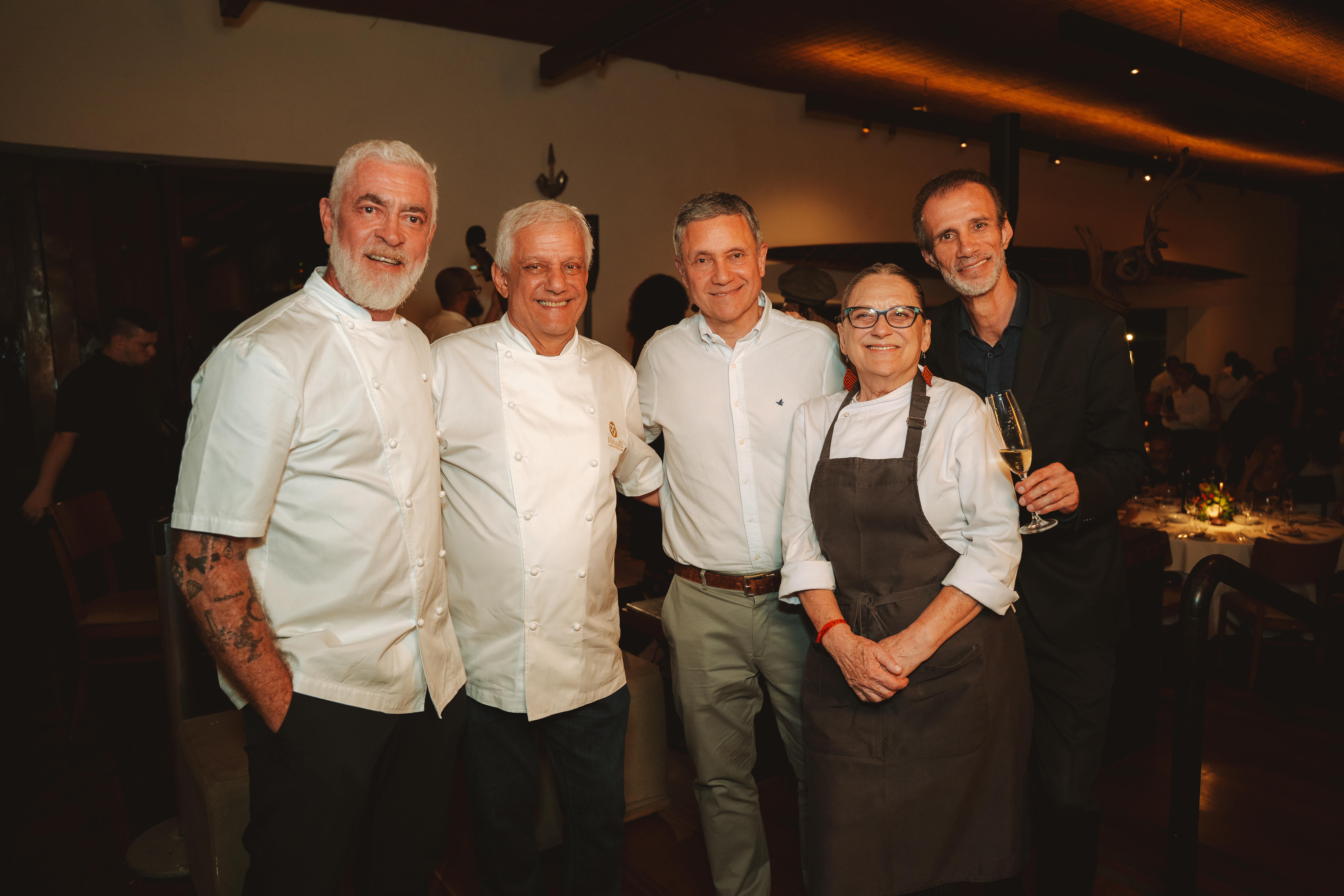 “20 ANOS sendo AMADO” com Alex Atala, Mara Salles e Edinho Engel