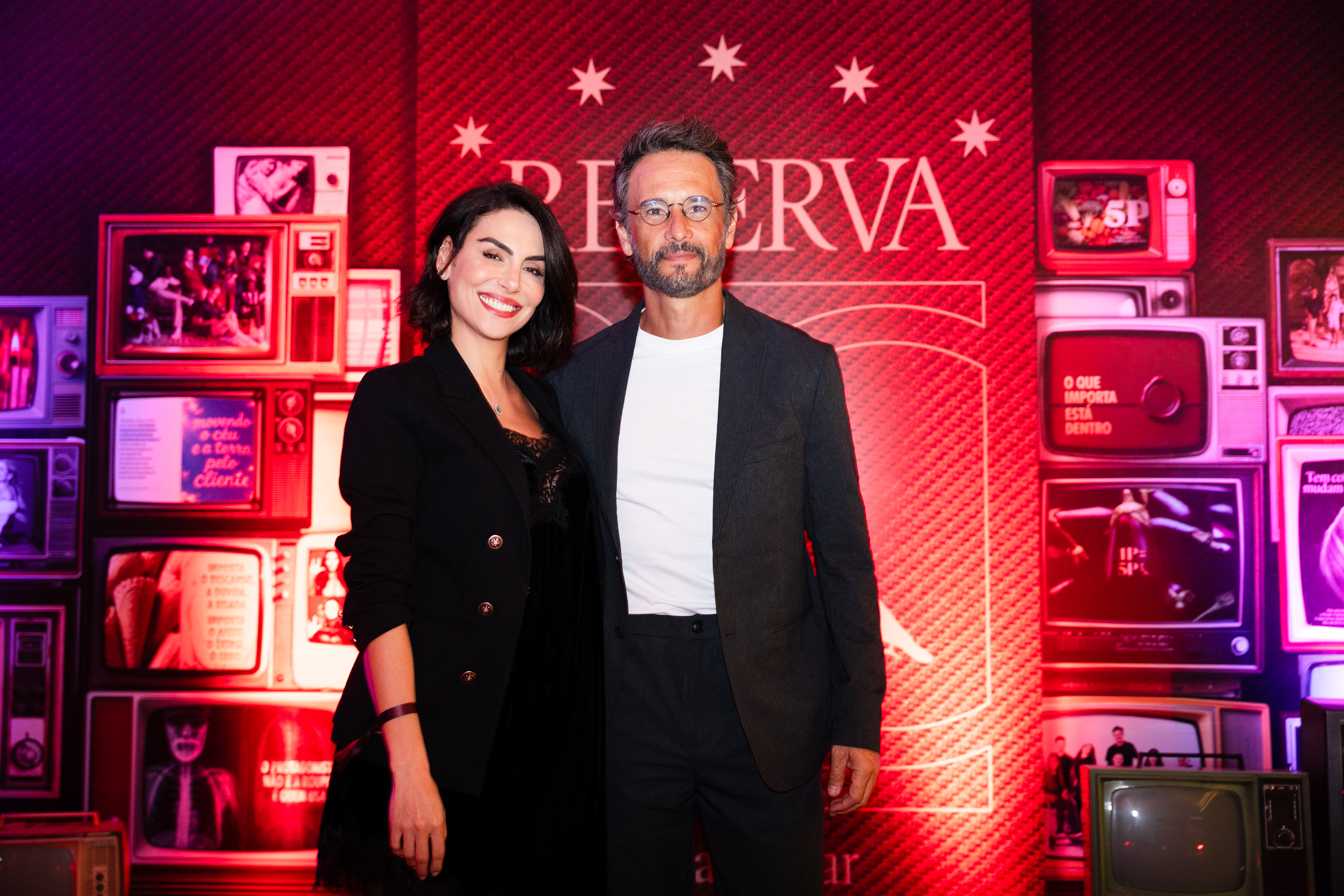 Mel Fronckowiak e Rodrigo Santoro